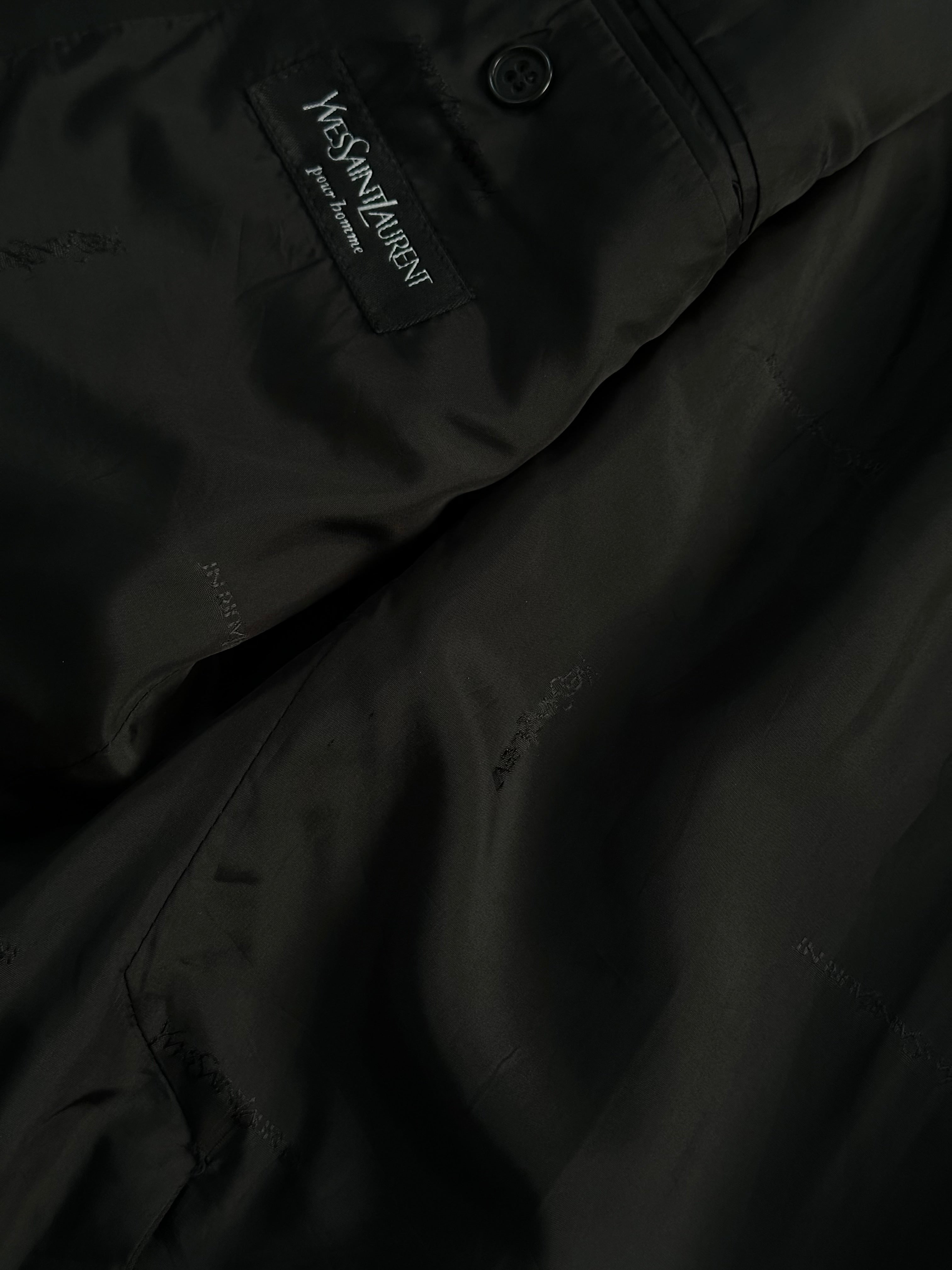 Yves Saint Laurent Pour Homme 1990s Pure Wool Blazer - 40R/L - SYLK