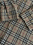 Burberry Nova Check Pure Cotton Shirt - L - SYLK