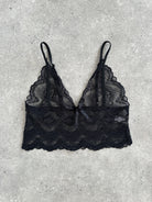 Vintage 2010s Lace Bralette Top - S - SYLK