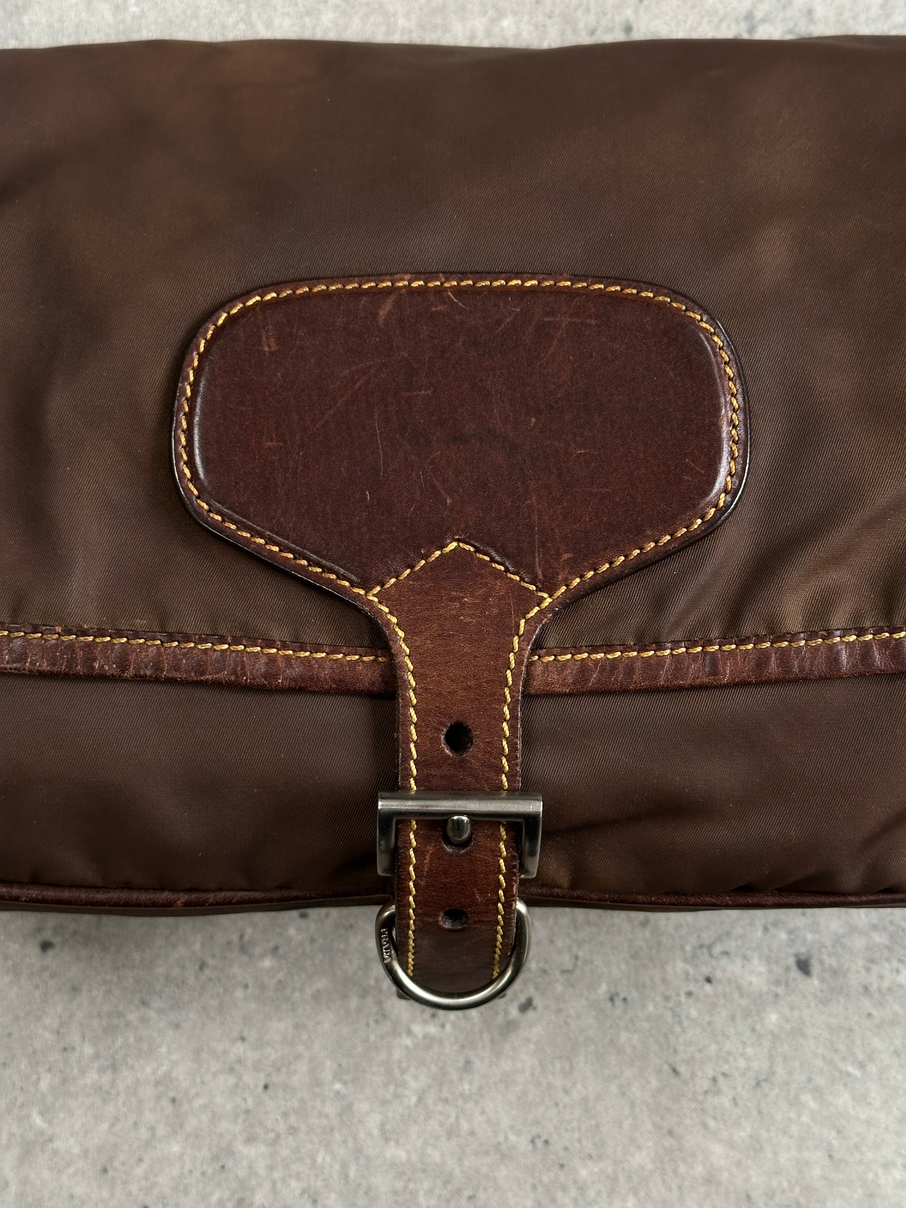 Prada 1990s Nylon Crossbody Bag