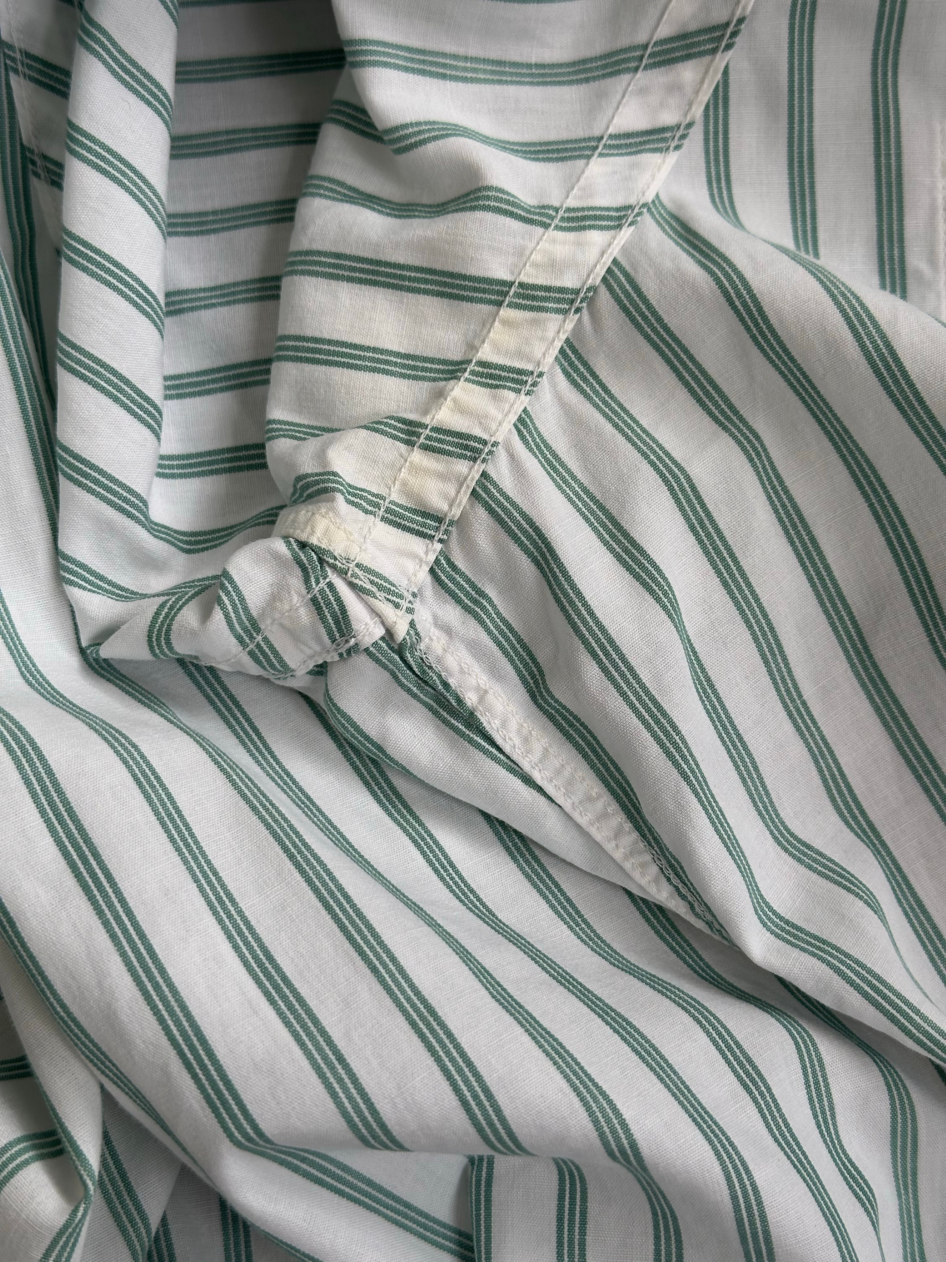 Christian Dior Monsieur 1990s Pure Cotton Striped Shirt - L