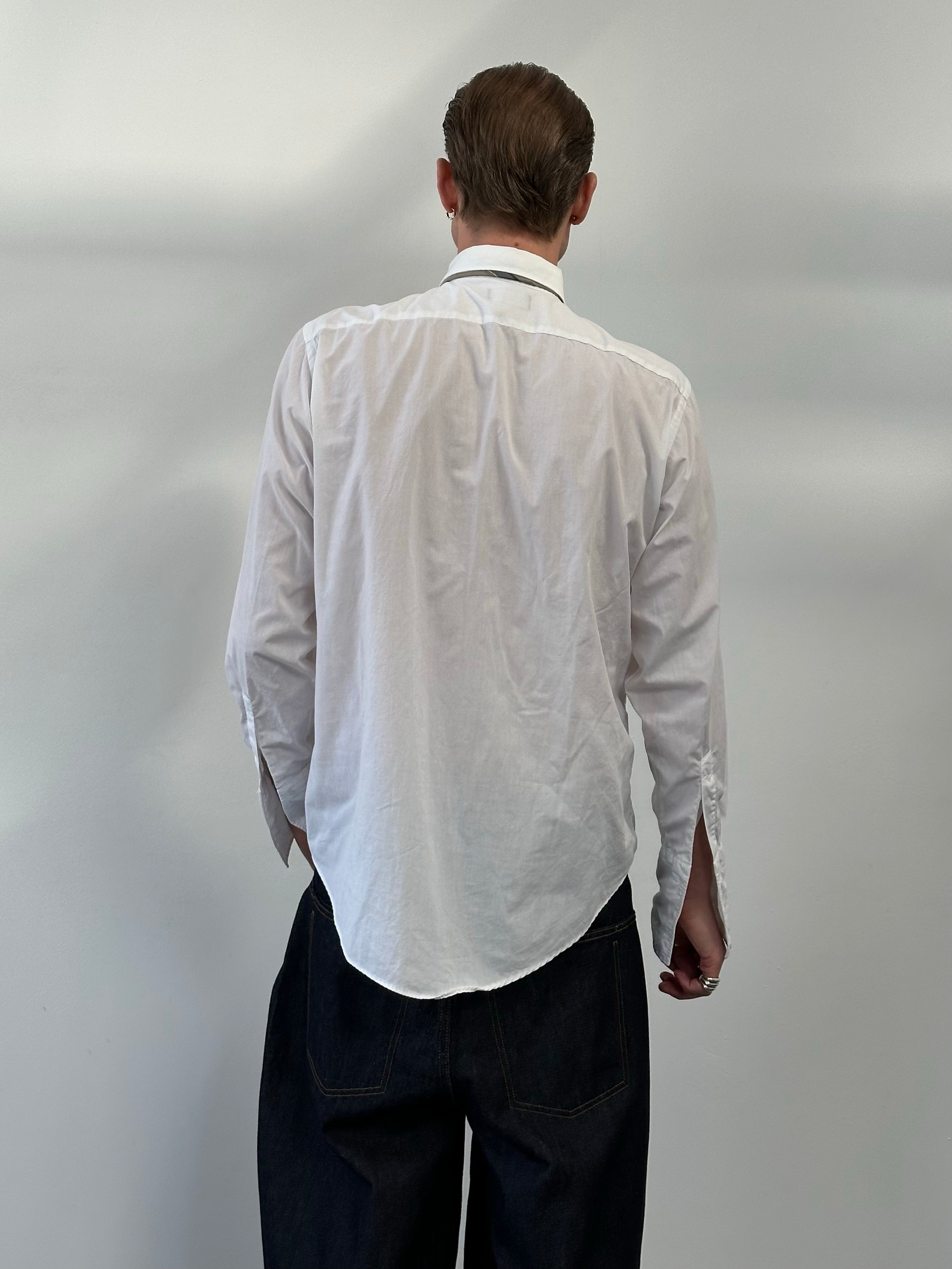 Christian Dior 1990s Cotton Dress Shirt -