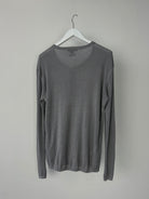 Armani Exchange Pure Linen Slim Fit Long Sleeve Tshirt - L - SYLK