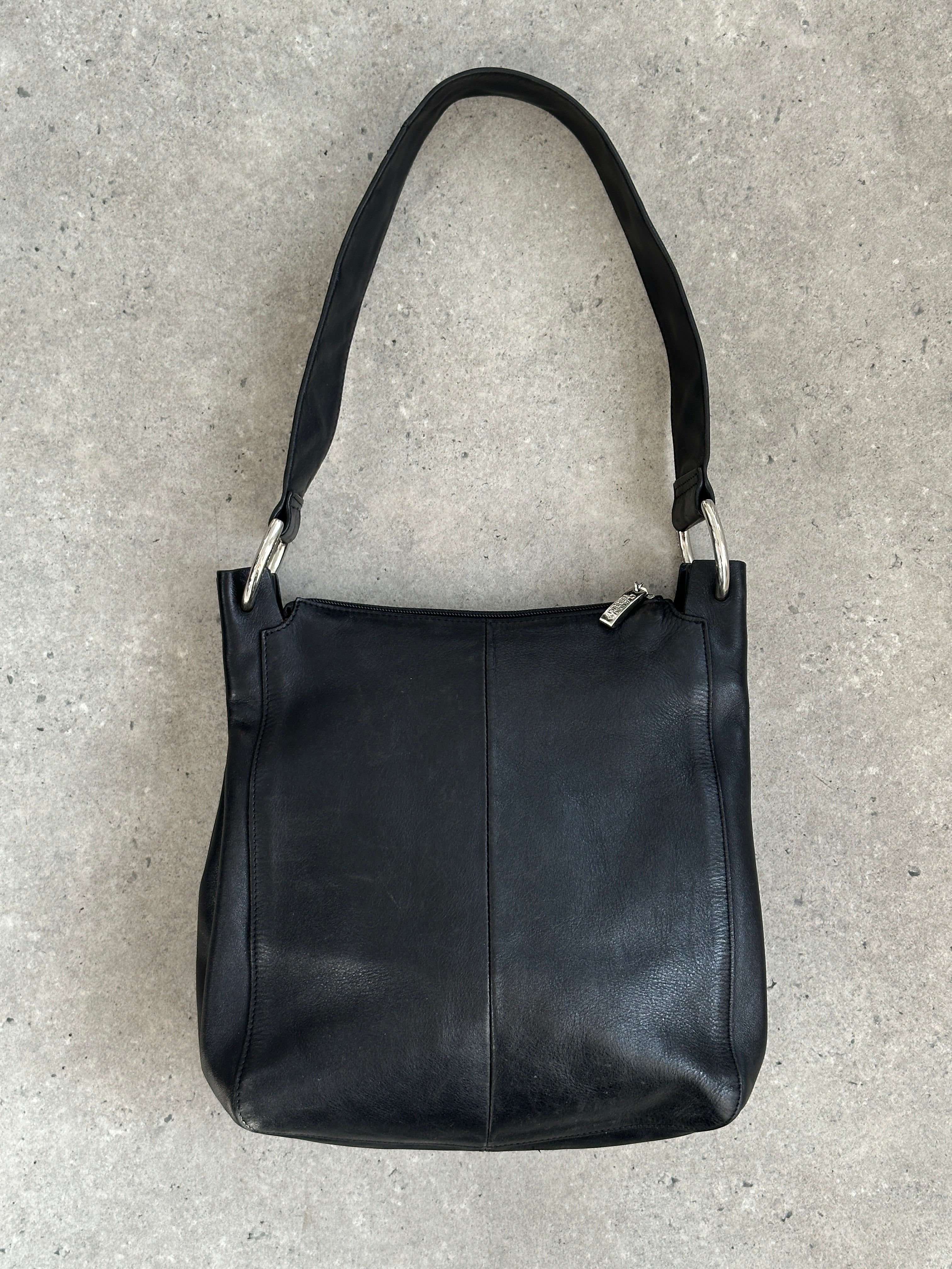 Vintage 1990s Leather Shoulder Bag