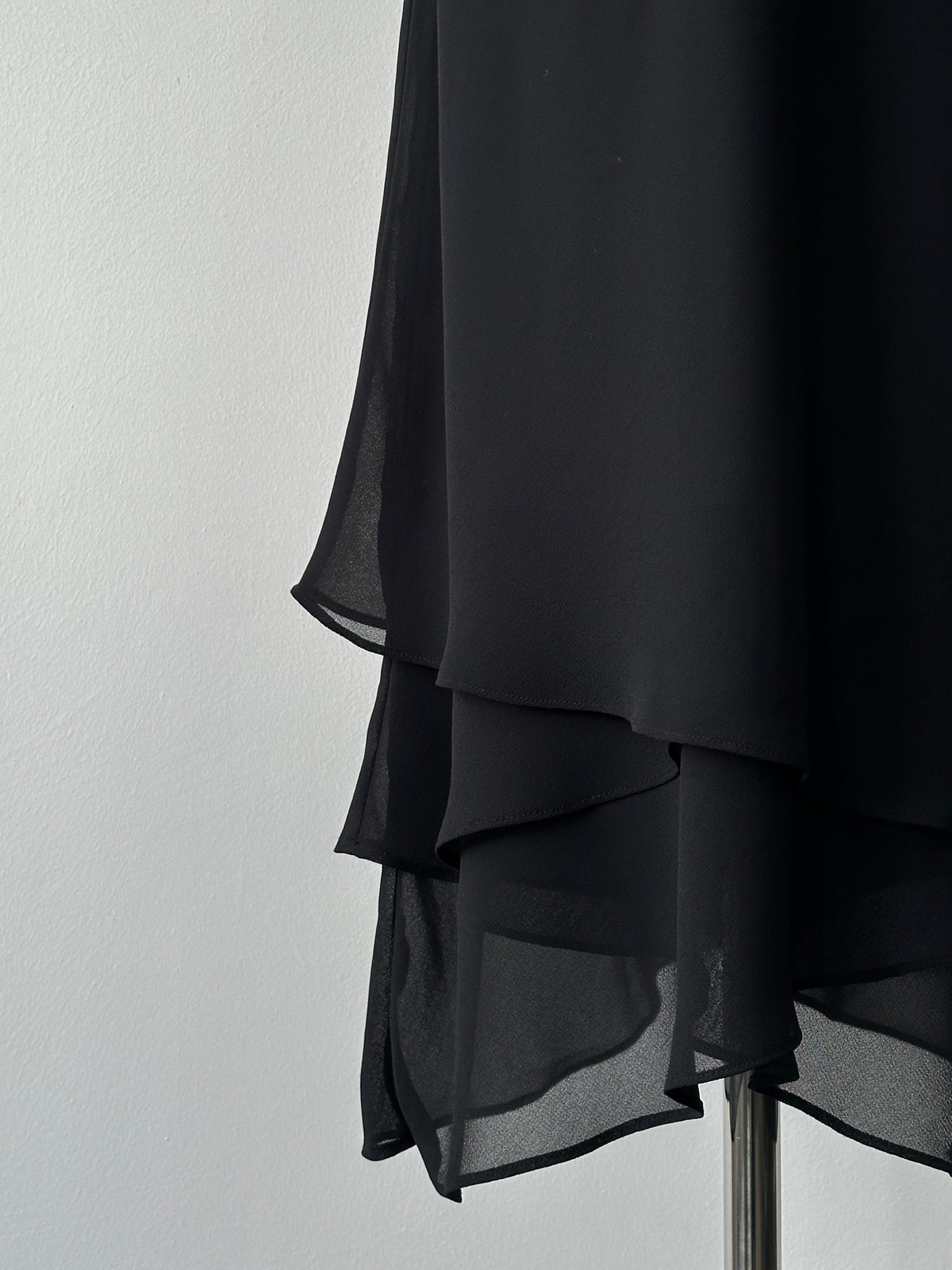 Vintage 1990s Layered Sleeveless Midi Dress - S