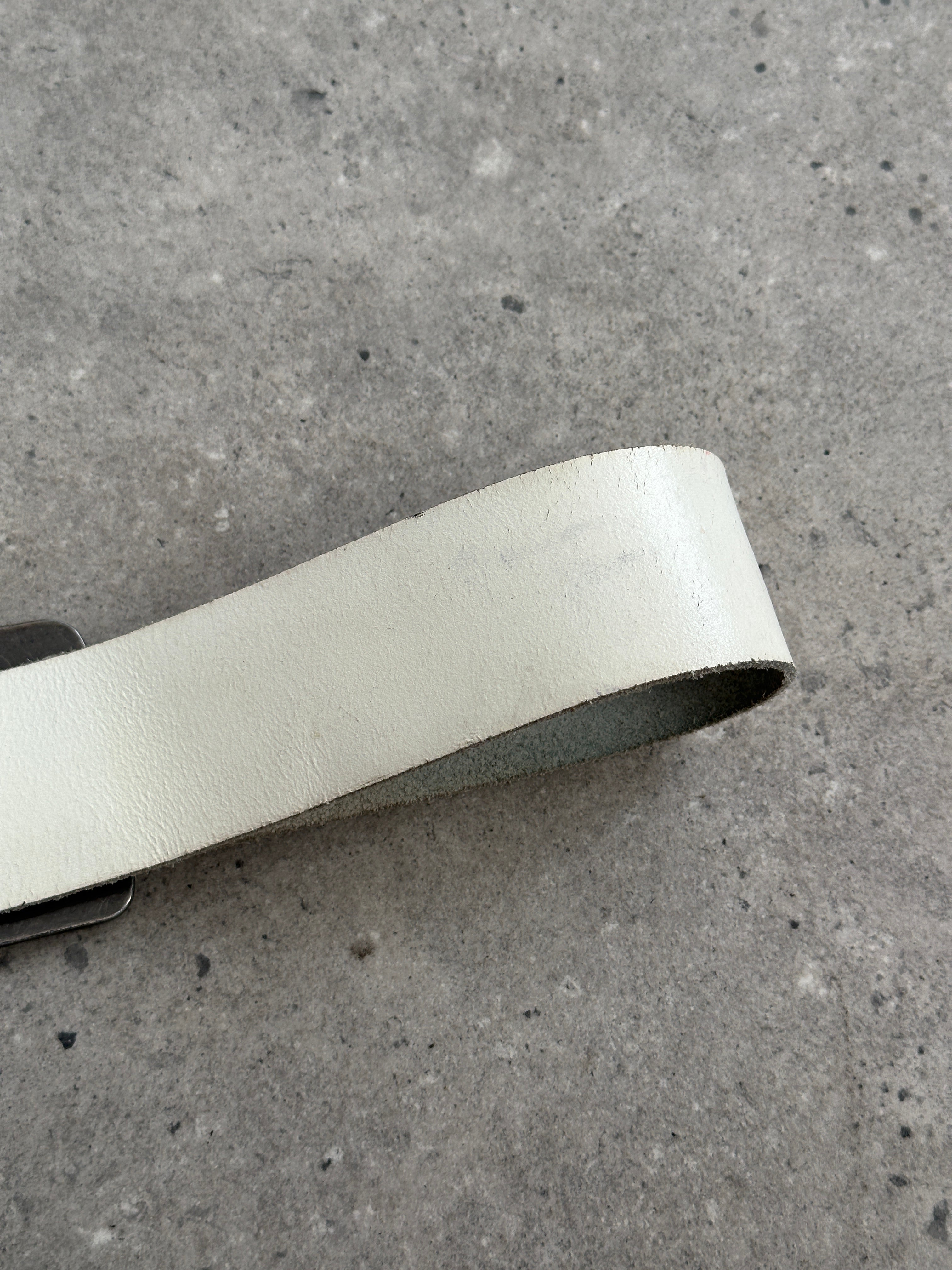 Vintage 1990s Leather Chunky Belt - W34-38