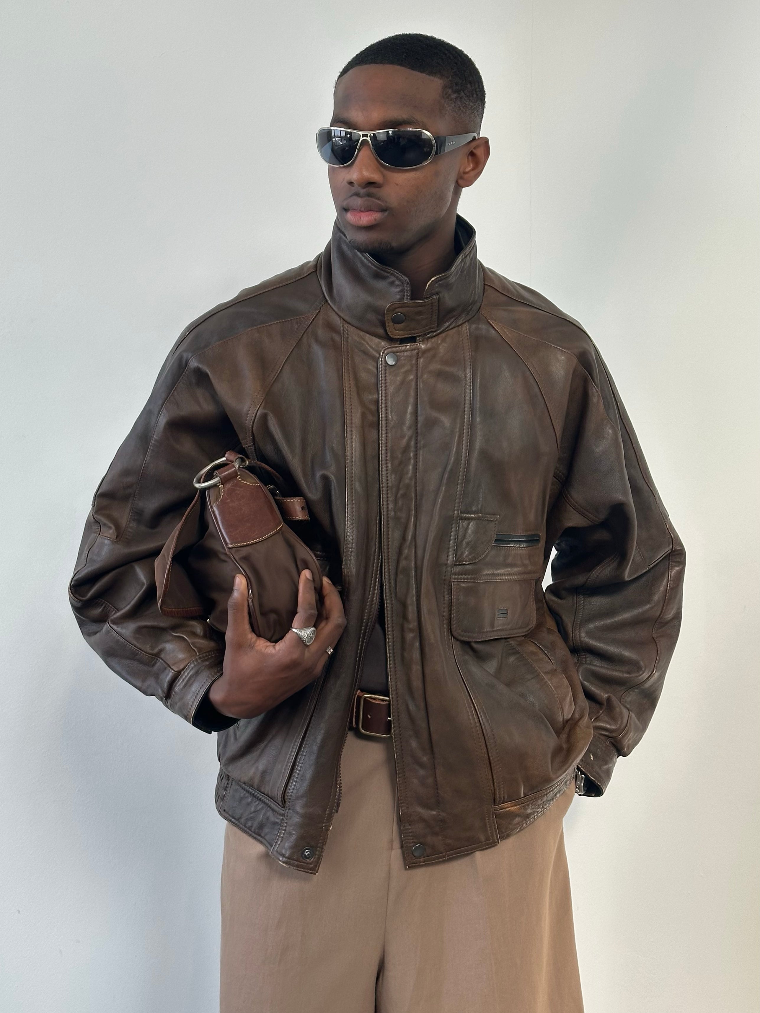 ジャケット・アウター Vintage leather jacket archive Leather Jacket Lightning Archives Allabout Vintage Leather Jacket