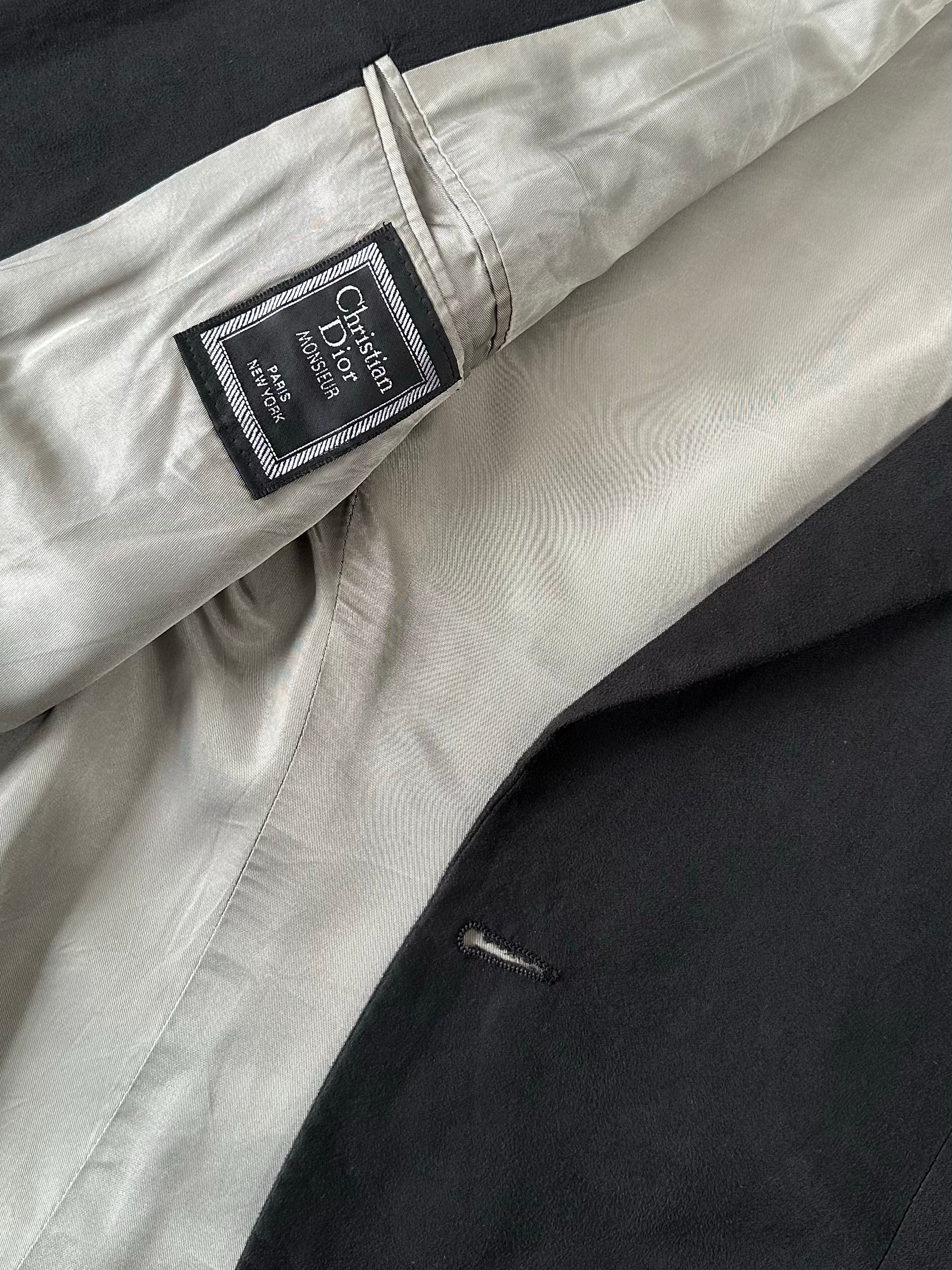Christian Dior Monsieur 1980s Single Breasted Blazer - 42S/L/XL