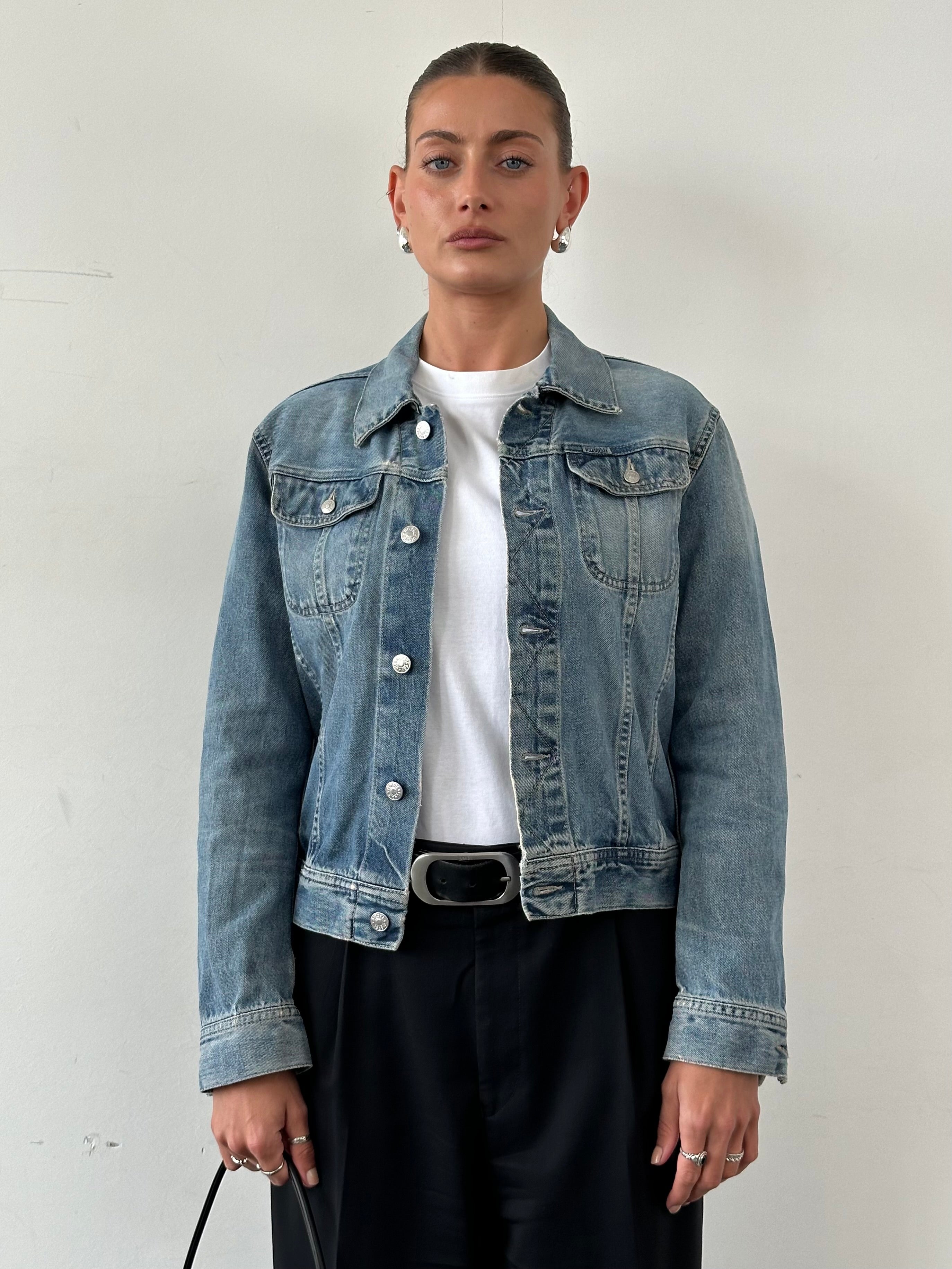 Diesel Fitted Denim Jacket - S - SYLK