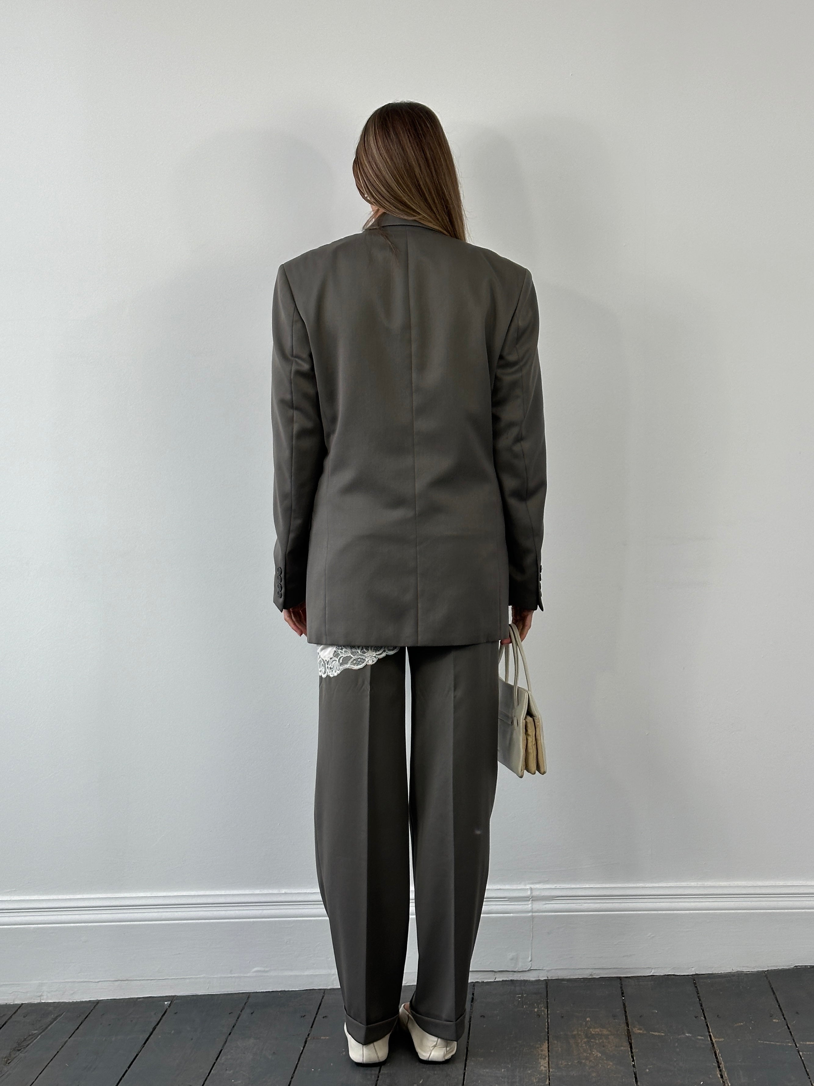 Pierre Balmain 1990s Wool Double Breasted Suit - 38L/W30 - SYLK