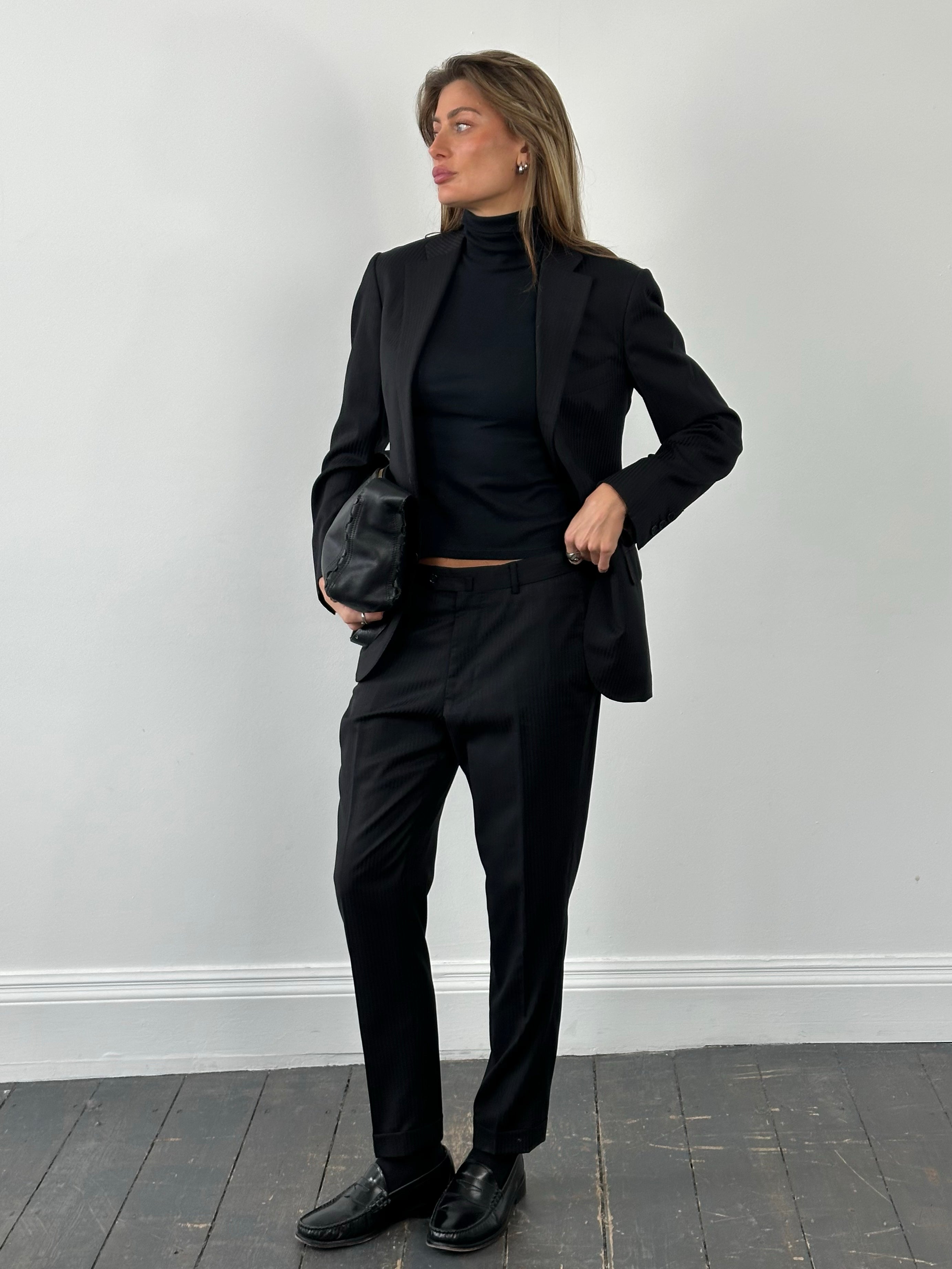 Loro Piana x Tomorrowland 2000s Pure Wool Single Breasted Suit - 36S/S