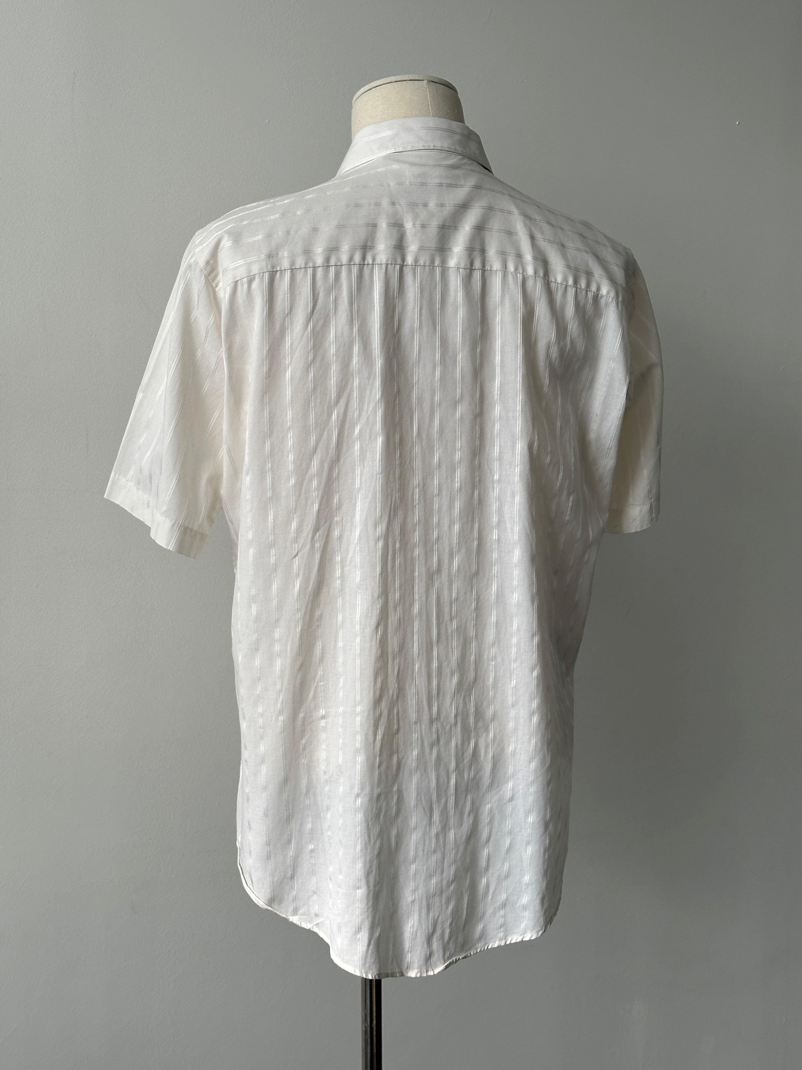 Christian Dior 1990s Cotton Short Sleeve Shirt - S