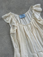 Prada 2012 Pure Silk Pleated Slip Dress - L - SYLK