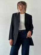 Burberry London Pure Wool Single Breasted Blazer - 36R/S - SYLK