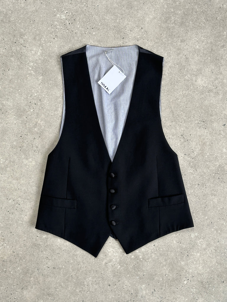 Emporio Armani Pure Wool Tailored Waistcoat - 42R/XL - SYLK