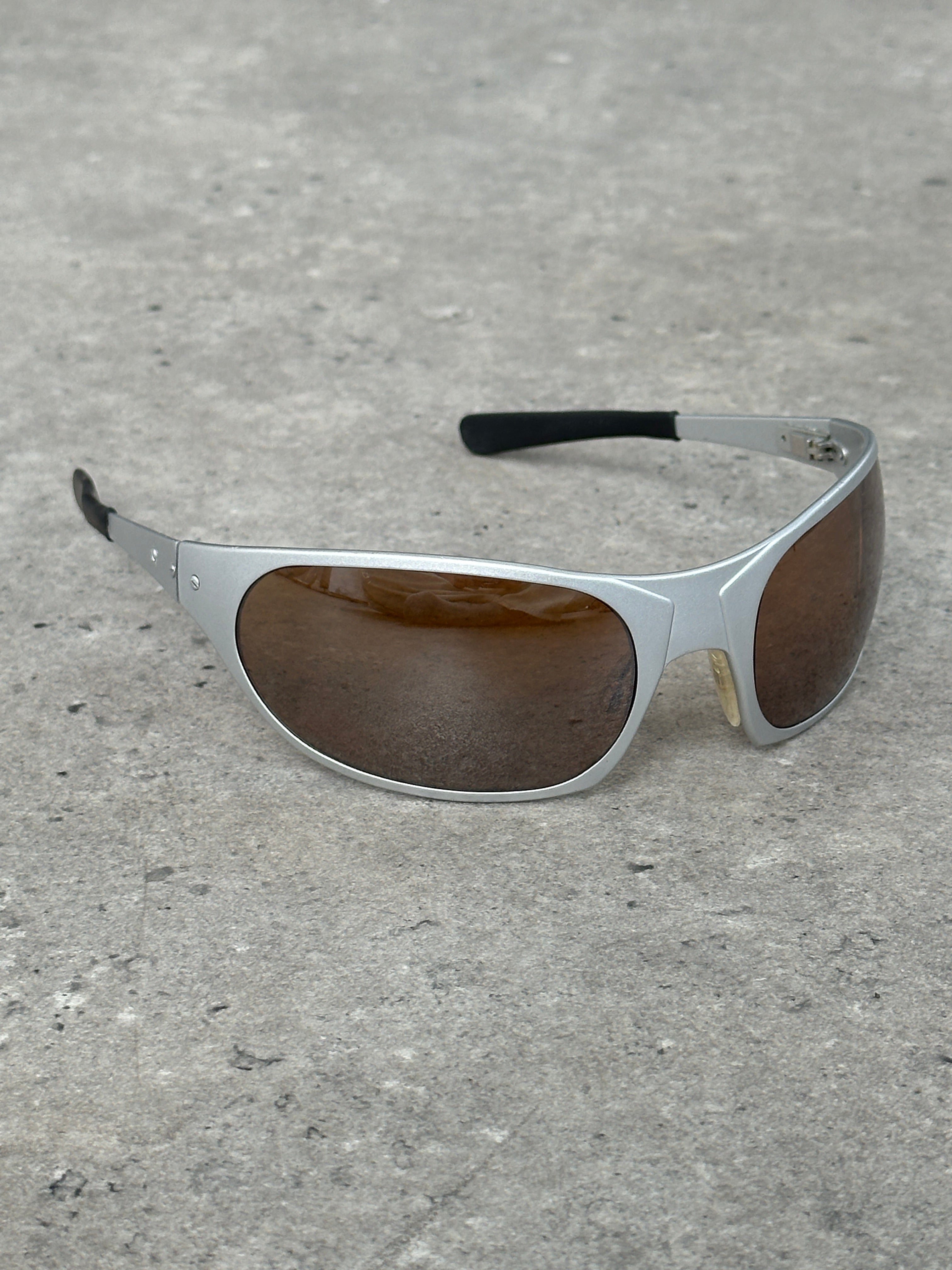 Vintage 2000s Wraparound Shield Sunglasses