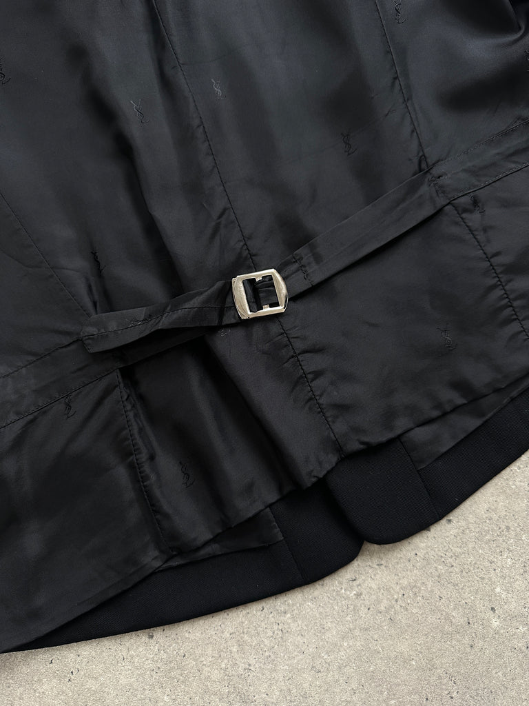 Yves Saint Laurent Pure Wool Tailored Waistcoat - 46R/XL - SYLK