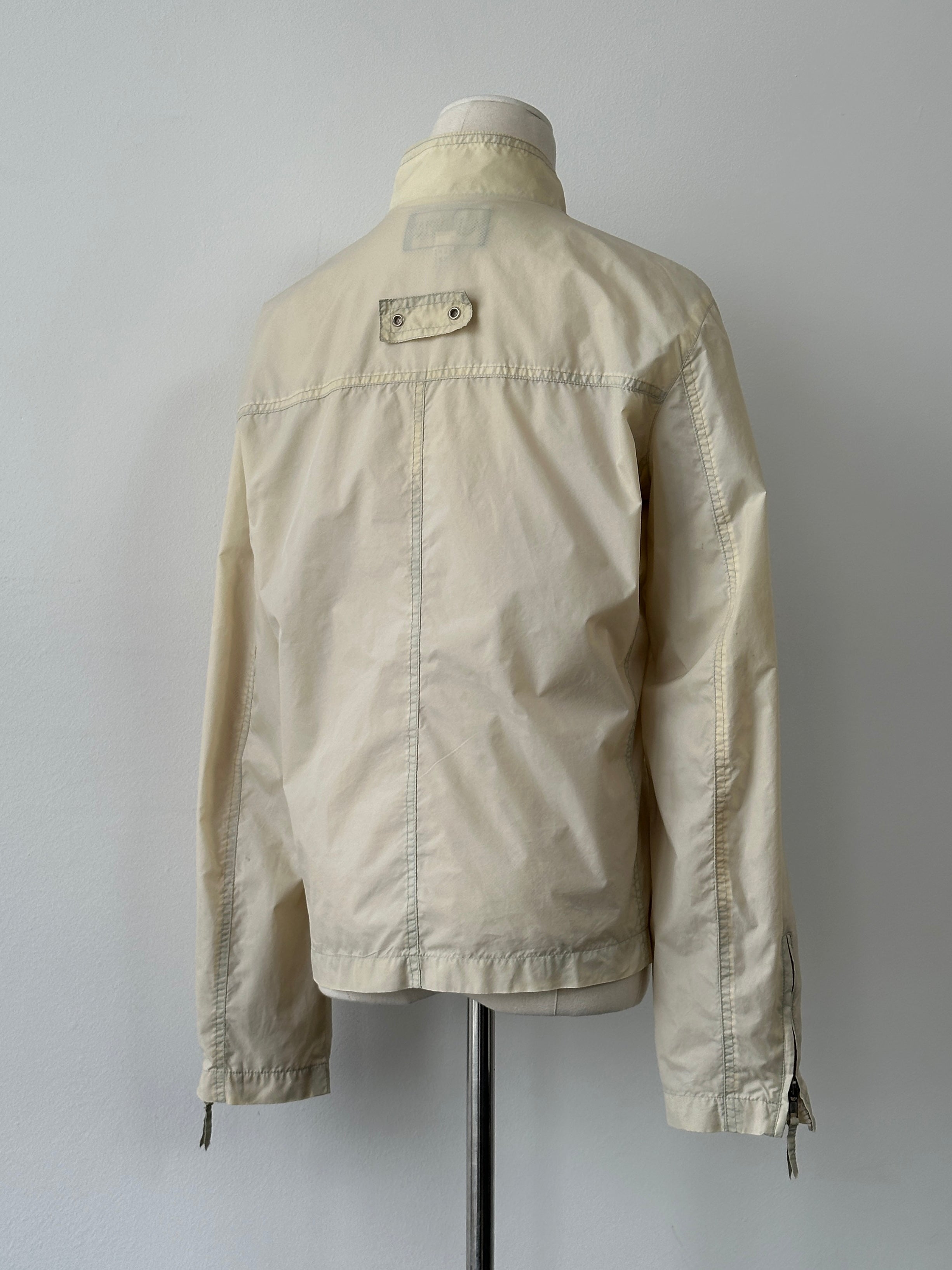 Armani Jeans 2000s Nylon High Neck Jacket - M