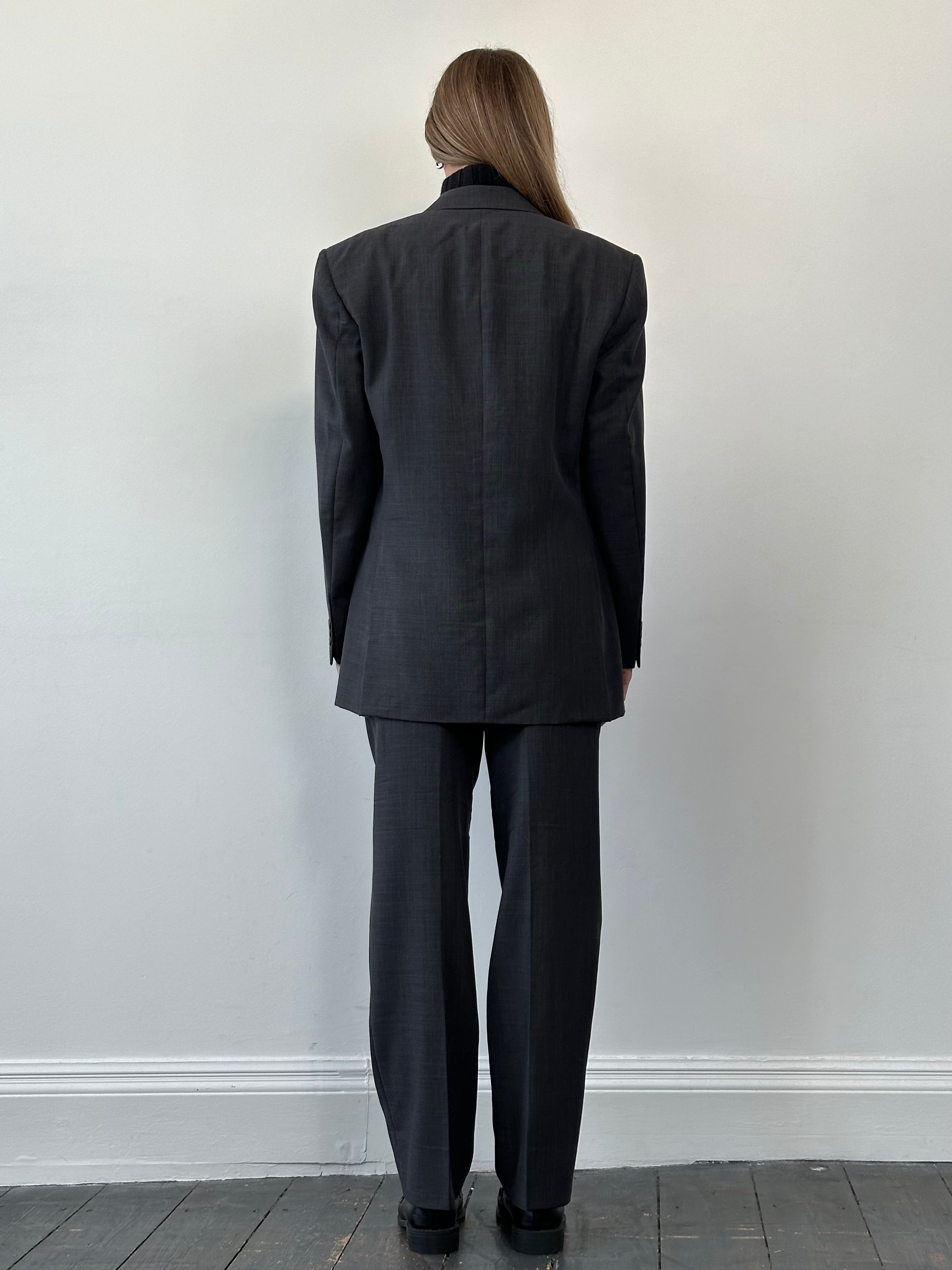 Yves Saint Laurent Wool Single Breasted Suit - 40R/W32 | SYLK