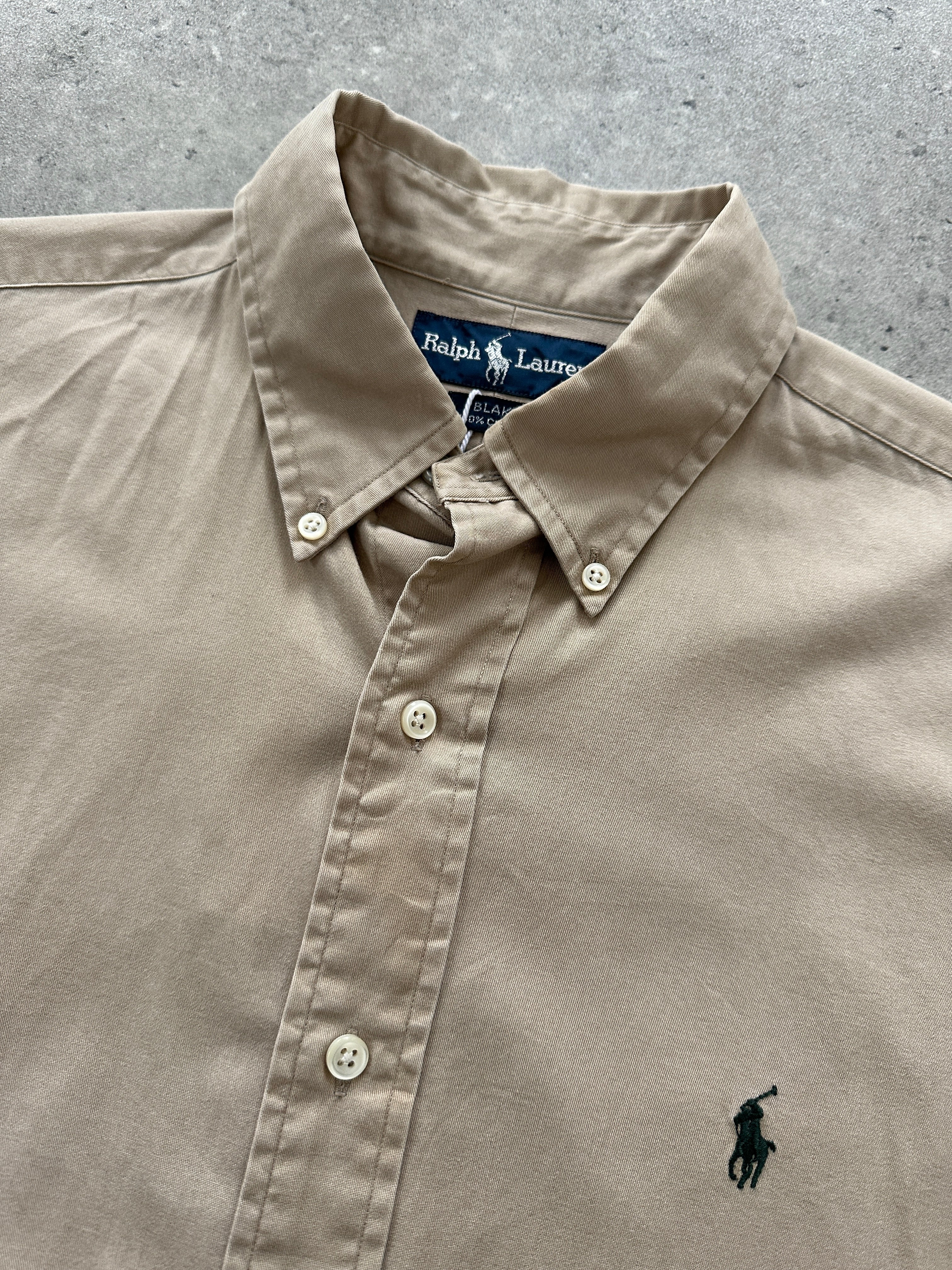 Ralph Lauren Pure Cotton Logo Shirt in XL, featuring a classic design with the Ralph Lauren logo on the front.