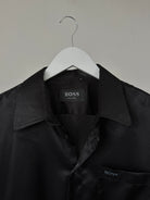 Hugo Boss Satin Logo Shirt - XL - SYLK