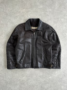 Italian Vintage Leather Jacket - L - SYLK