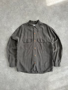 GUESSILK 1990s Pure Silk Minimal Shirt - L - SYLK