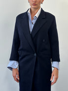 Christian Dior 1980s Pure Wool Double Breasted Coat - S - SYLK