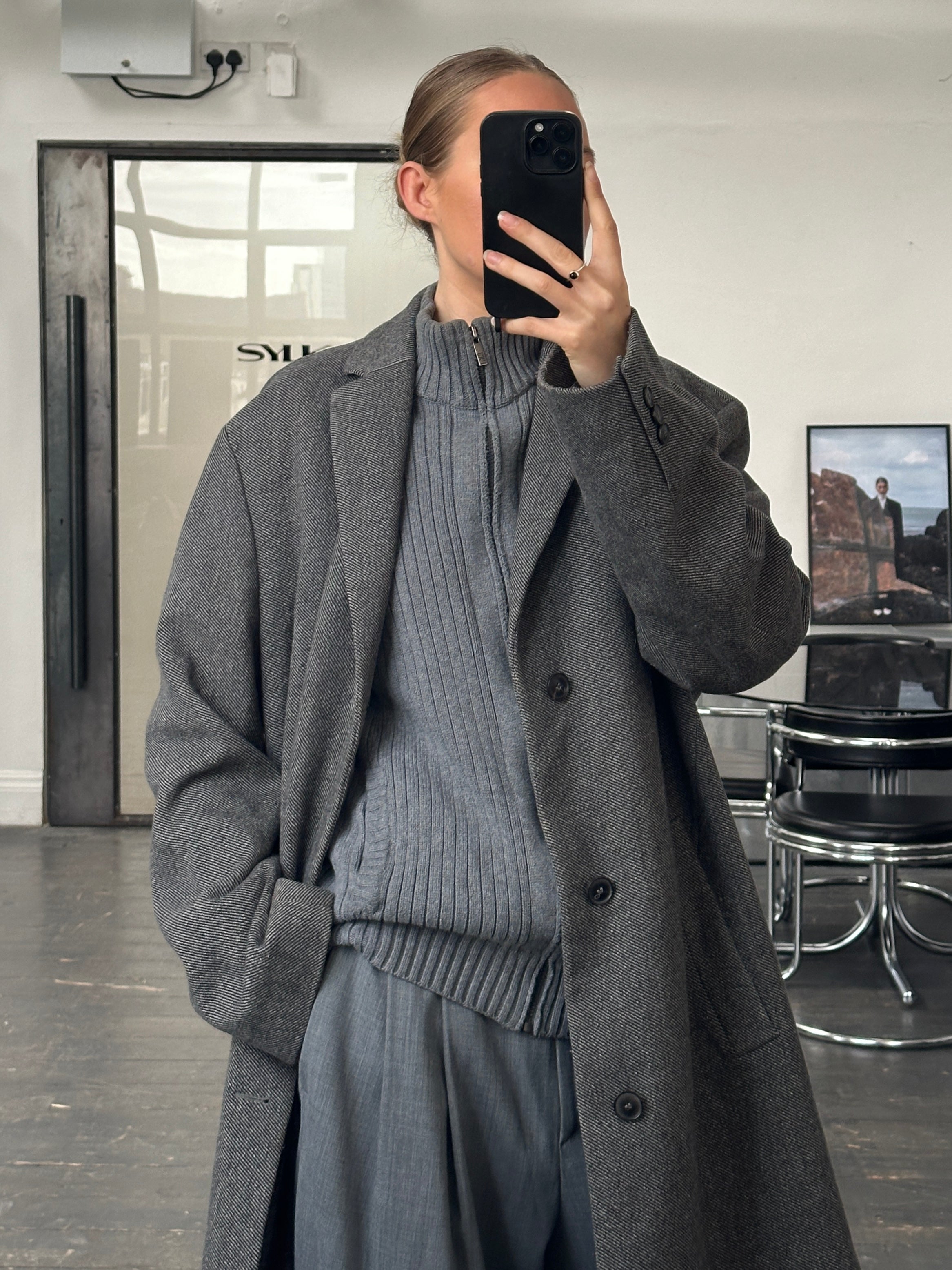 Calvin Klein Jeans 2000s pure cotton ribbed cardigan in size M/L, featuring a cozy knit texture and classic design.
