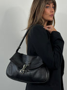 Emporio Armani 1990s Leather Shoulder Bag - SYLK