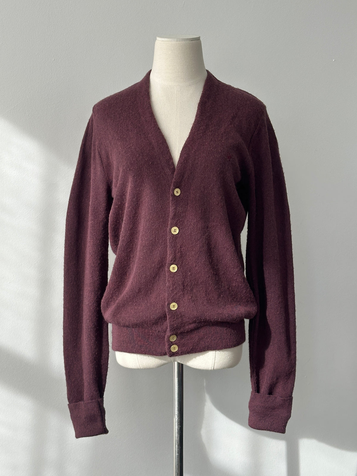 Christian Dior 1990s Knit Logo Cardigan - S