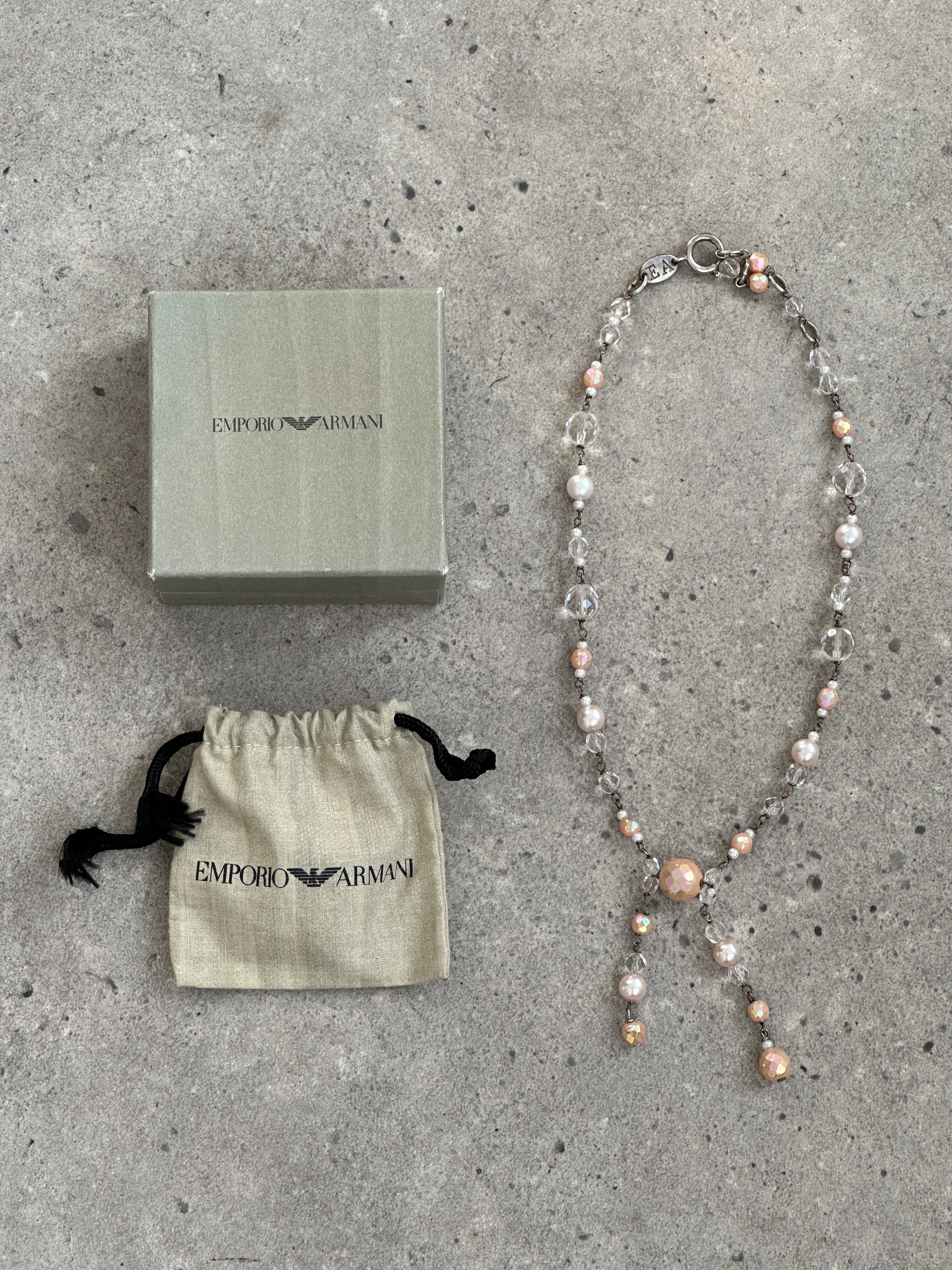 Emporio Armani 2000s Beaded Necklace | SYLK