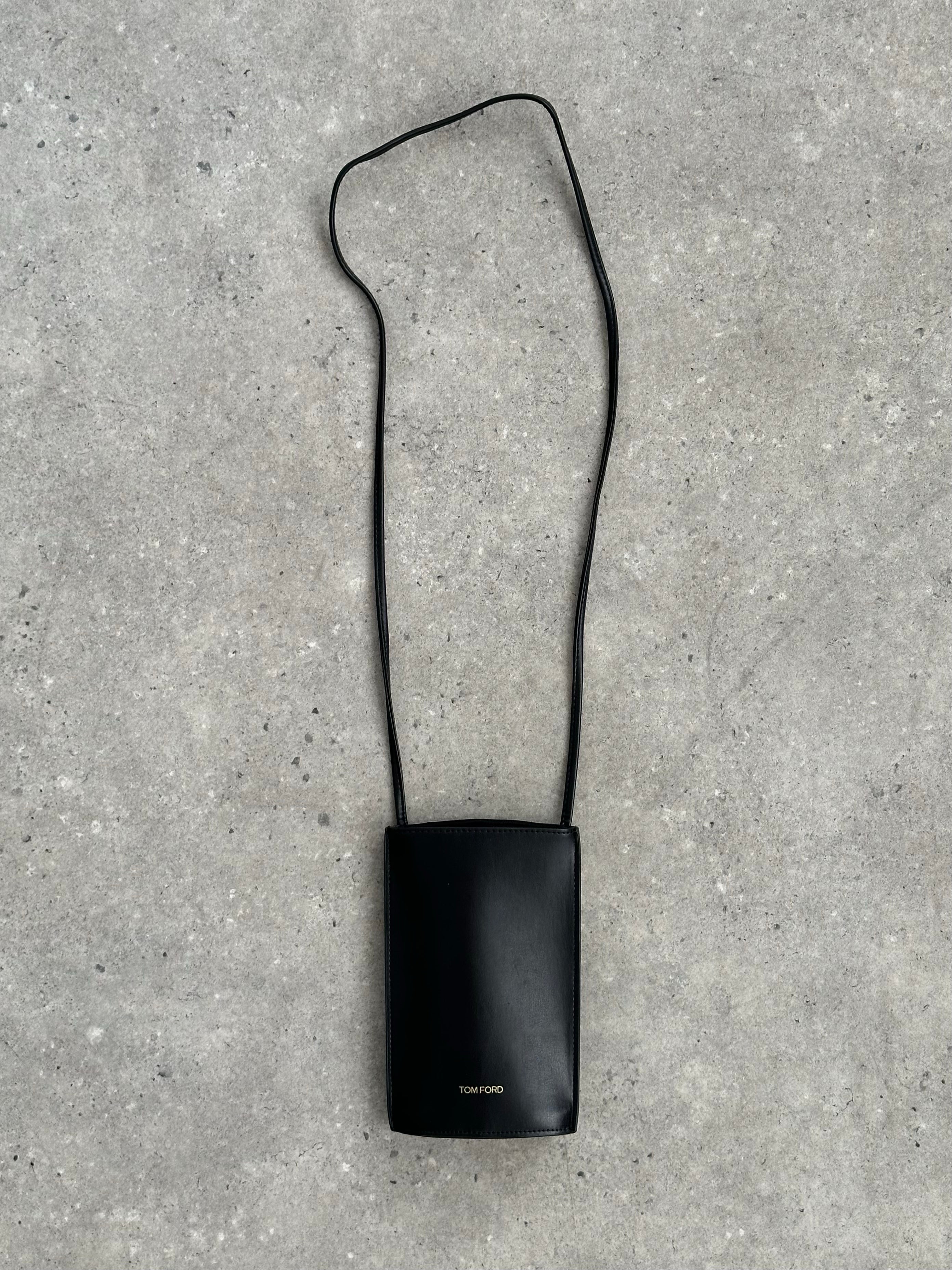 Tom Ford 2000s Leather Crossbody Bag