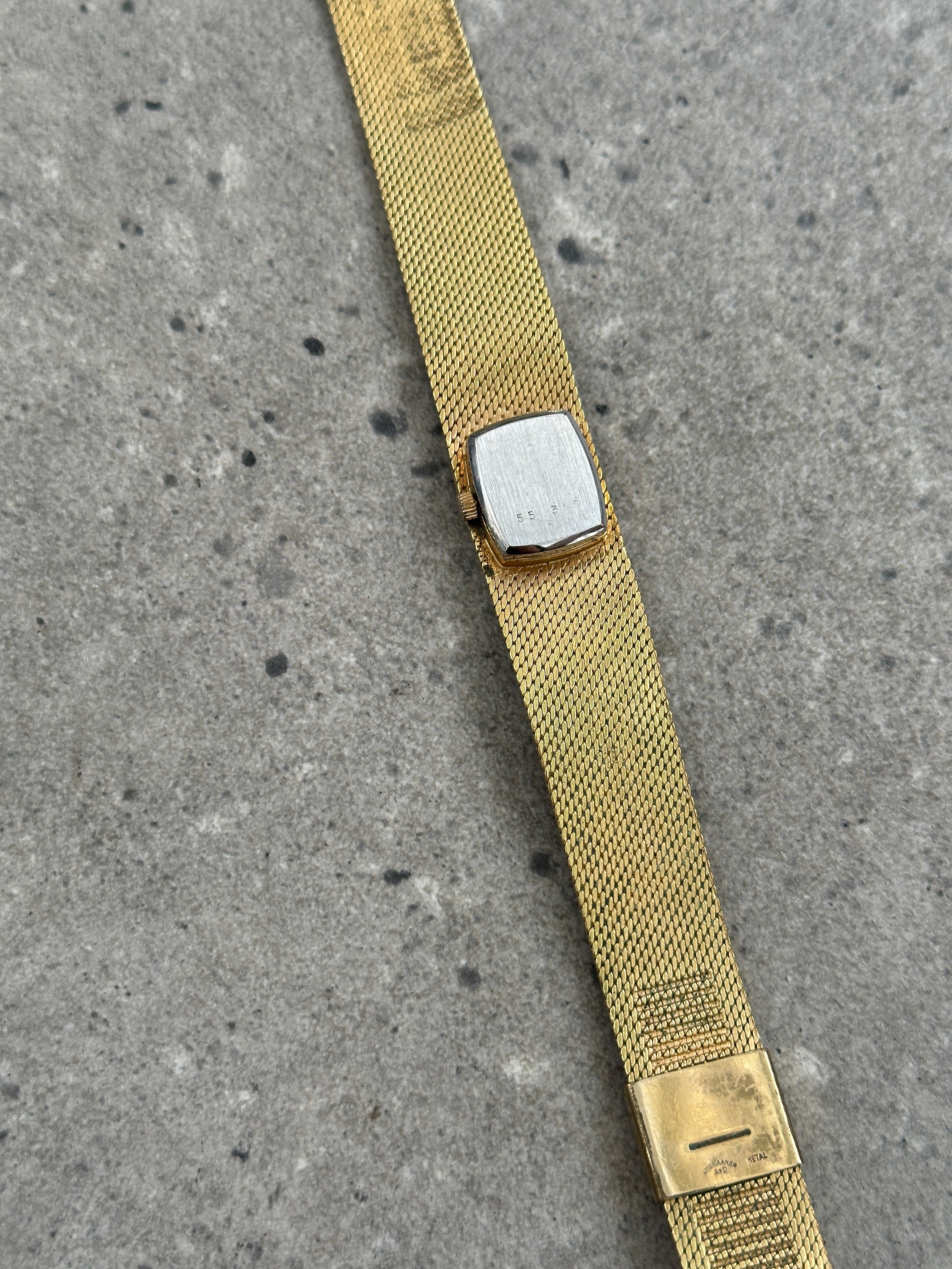 Vintage Royce 1970s Swiss Gold Tone 17 Jewel Watch