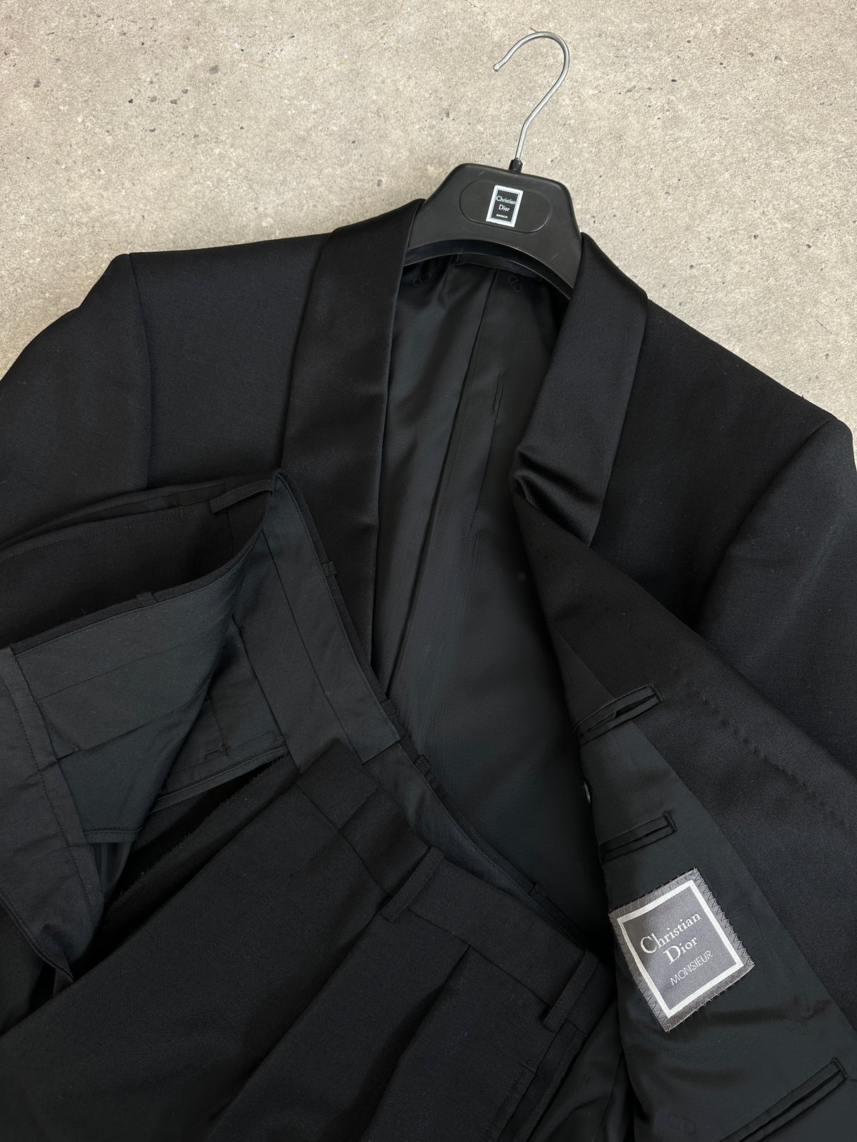 Christian Dior Monsieur 1990s Tuxedo Single Breasted Suit - 38S/W30