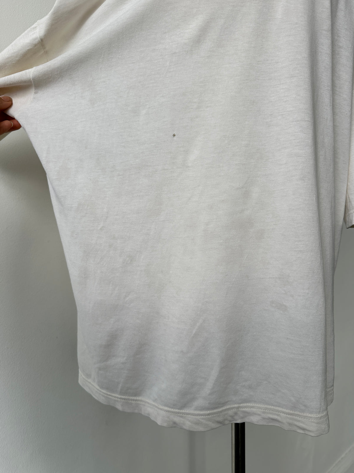 Gianfranco Ferre 1990s Pure Cotton Logo Top - L-XL