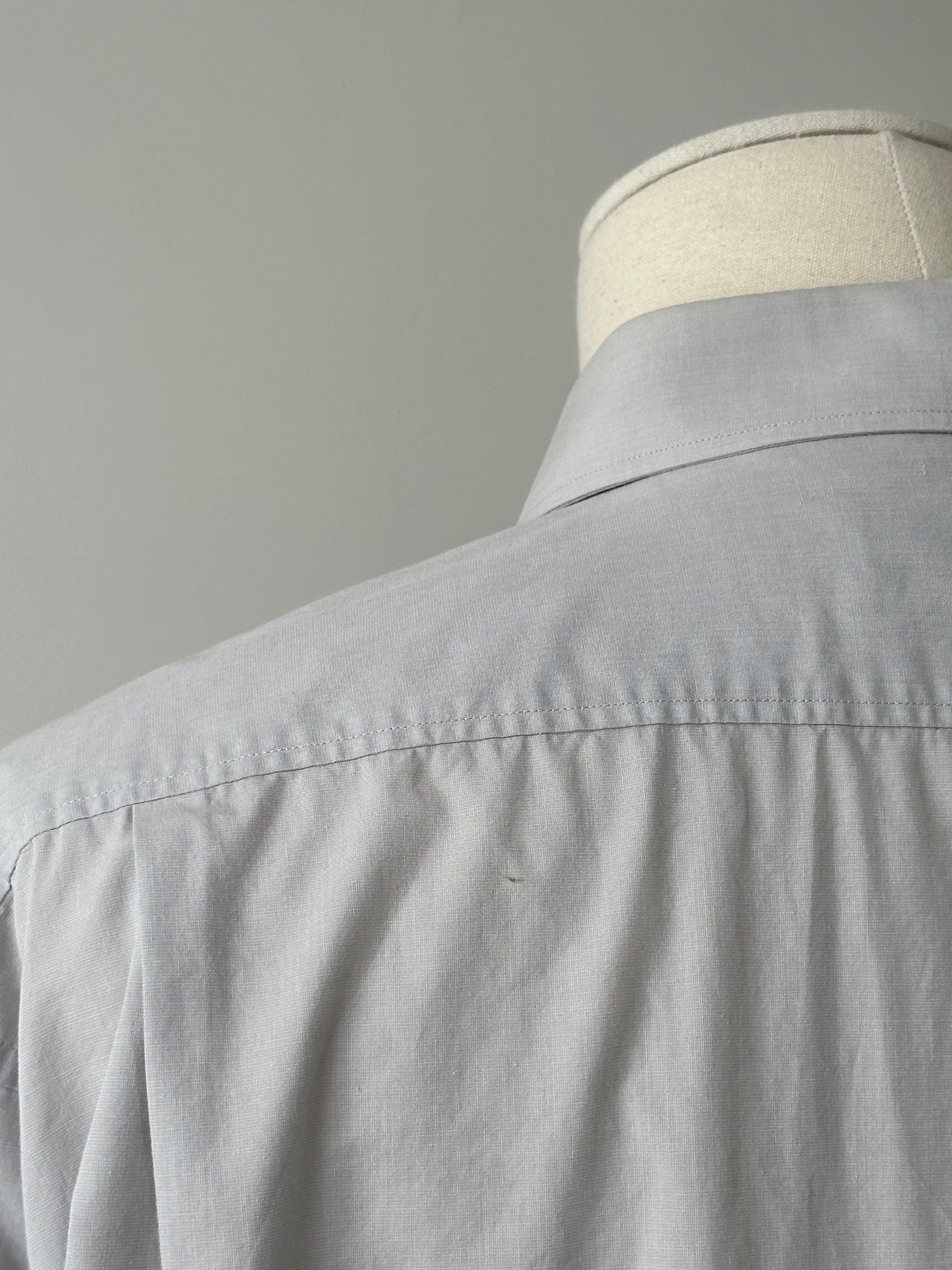 Yves Saint Laurent Pour Homme 2000s Cotton Logo Shirt - XL