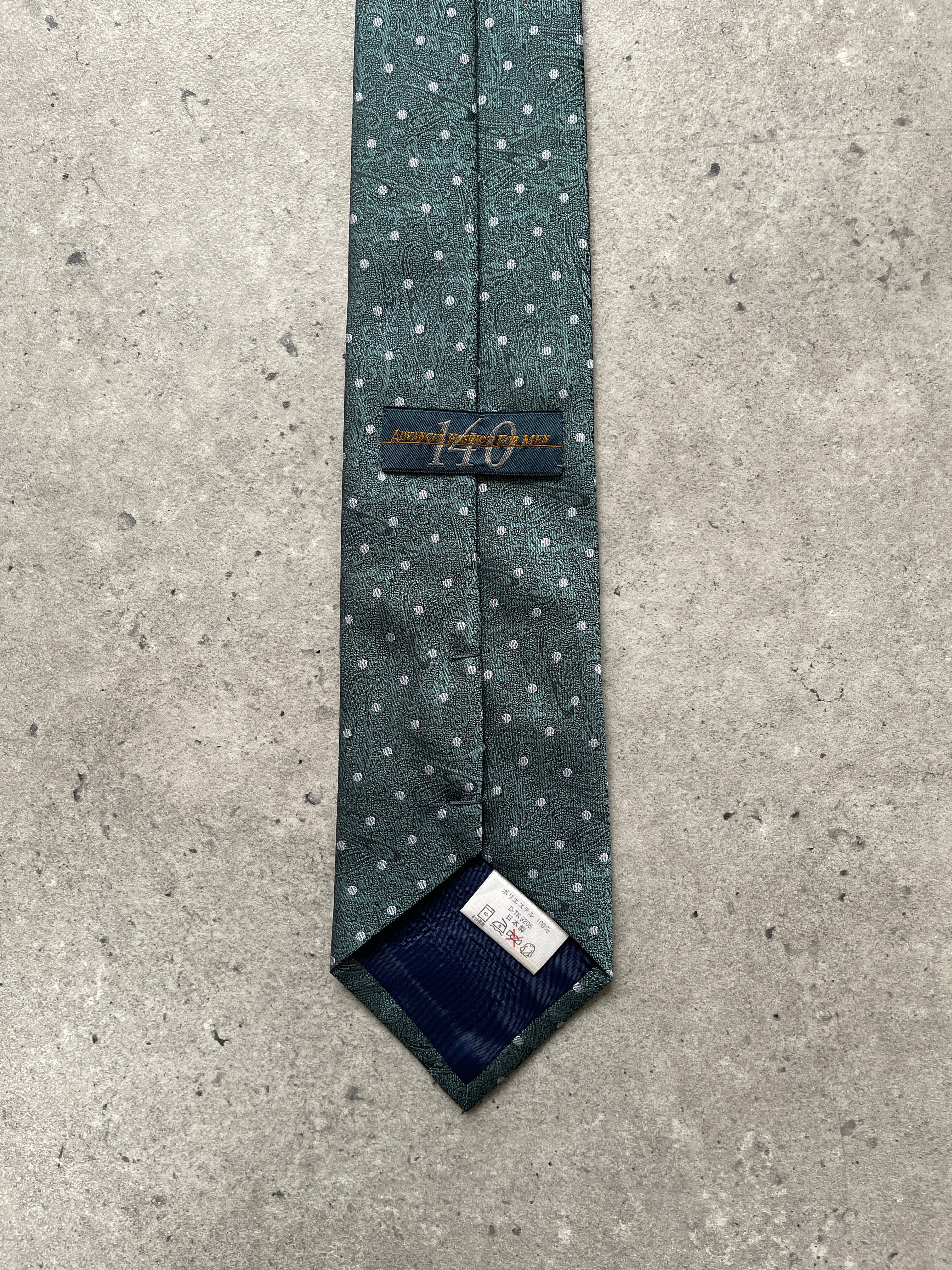 Japanese Vintage 1990s Polka Dot Tie