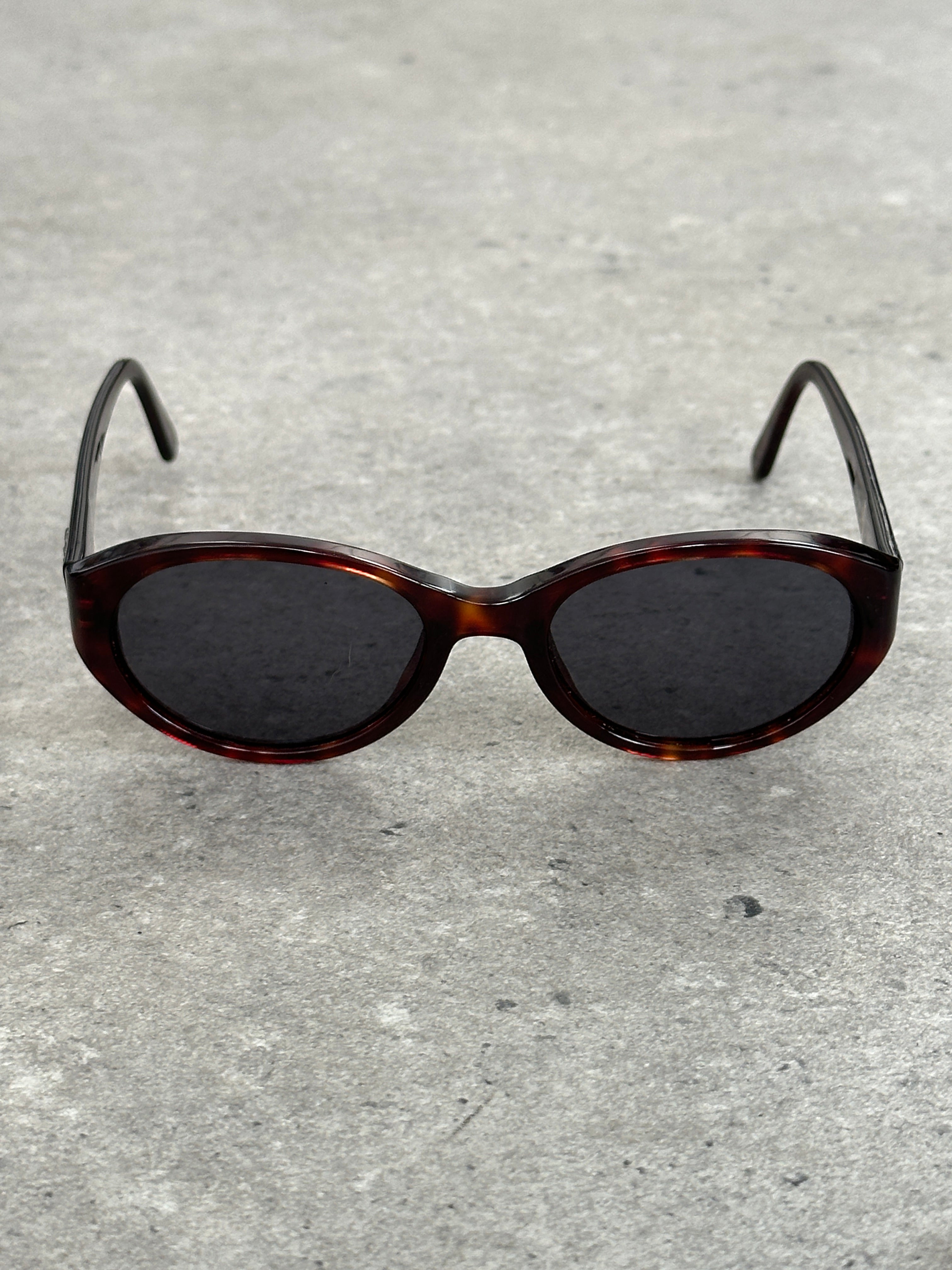 Emporio Armani 2000s Oval Logo Sunglasses