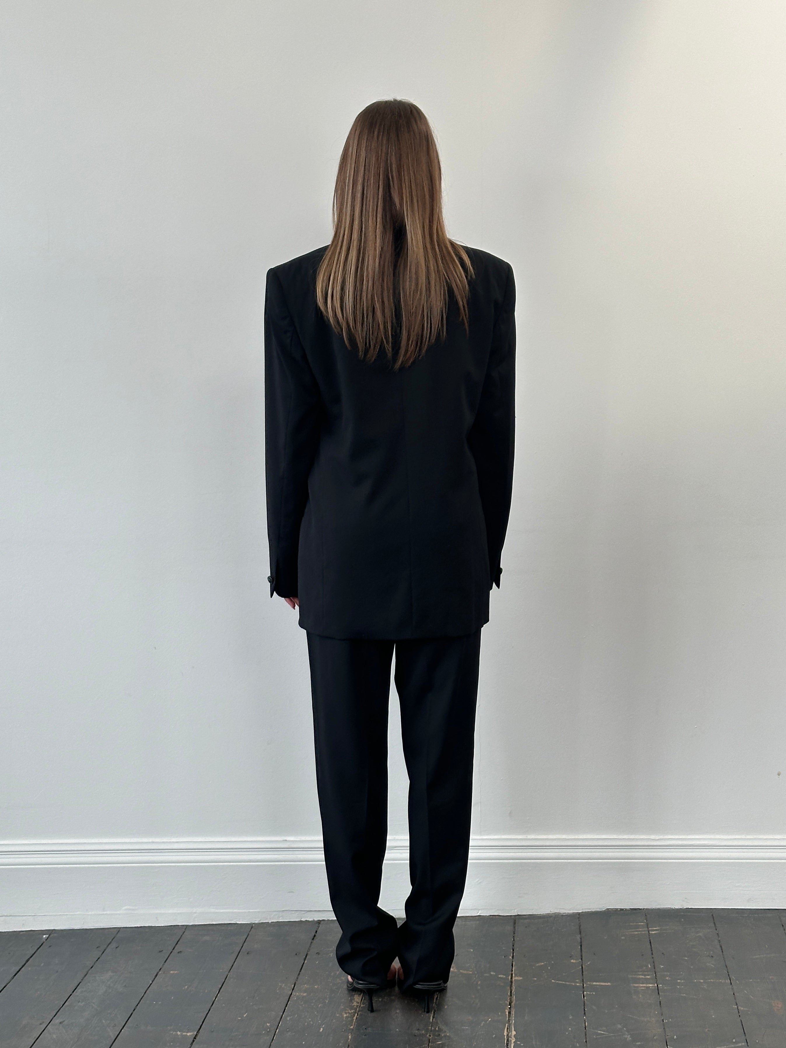 Gianni Versace Versus 1990s Pure Virgin Wool Single Breasted Suit – 40R/W32 - SYLK