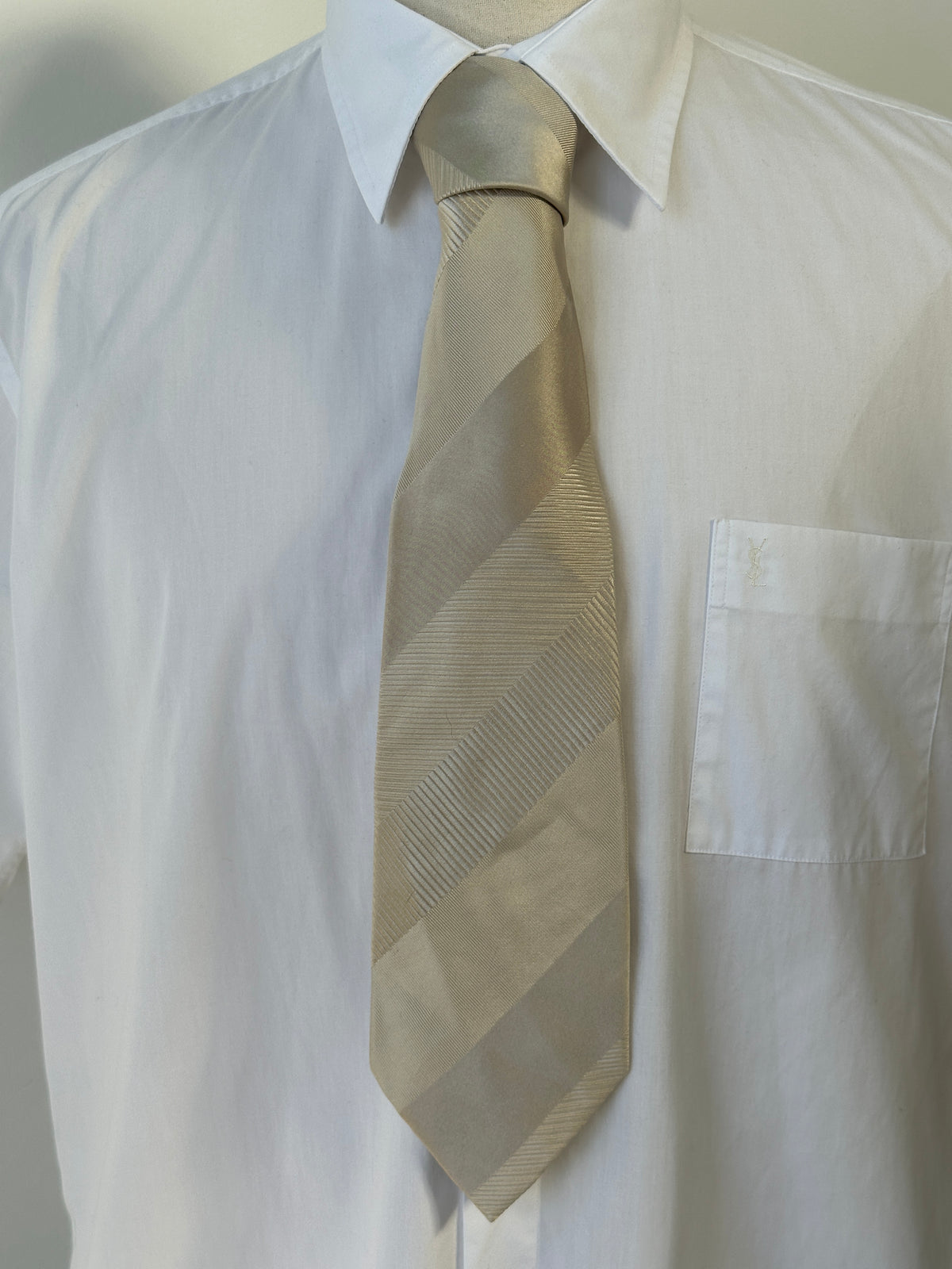 Vintage 1990s Silk Striped Tie
