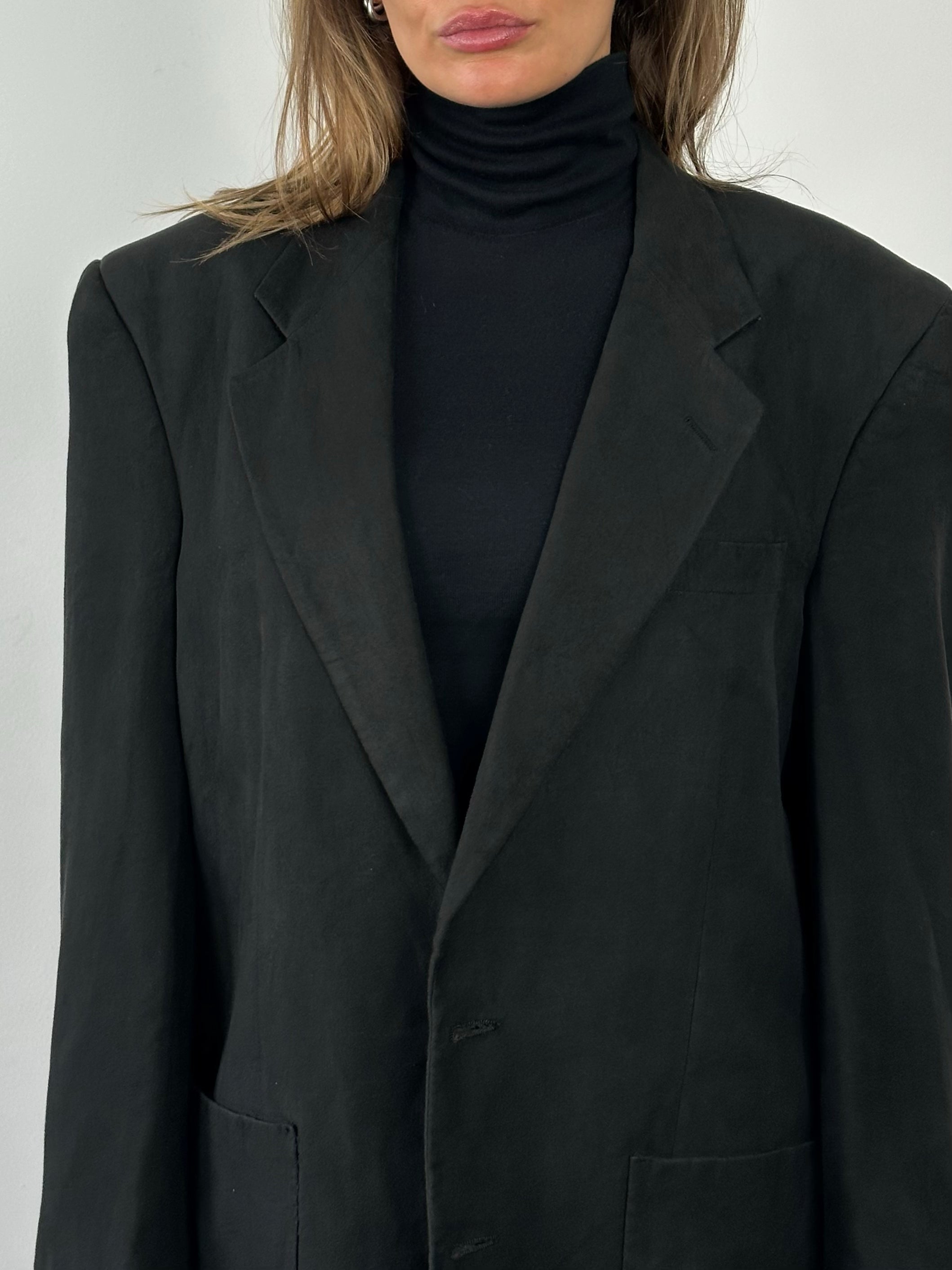 Christian Dior Monsieur 1980s Single Breasted Blazer - 42S/L/XL