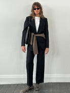 Christian Dior 1990s Pure Wool Stripe Single Breasted Suit - 38R/W30 - SYLK