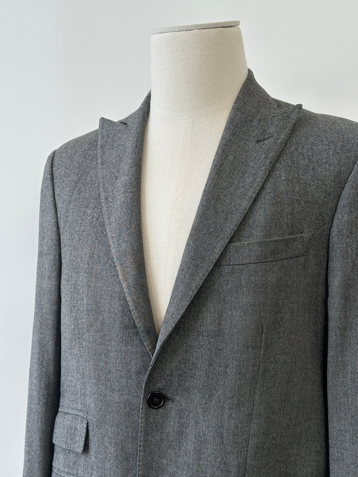 Loro Piana x Hackett London 2000s Cashmere Stripe Blazer - 40R