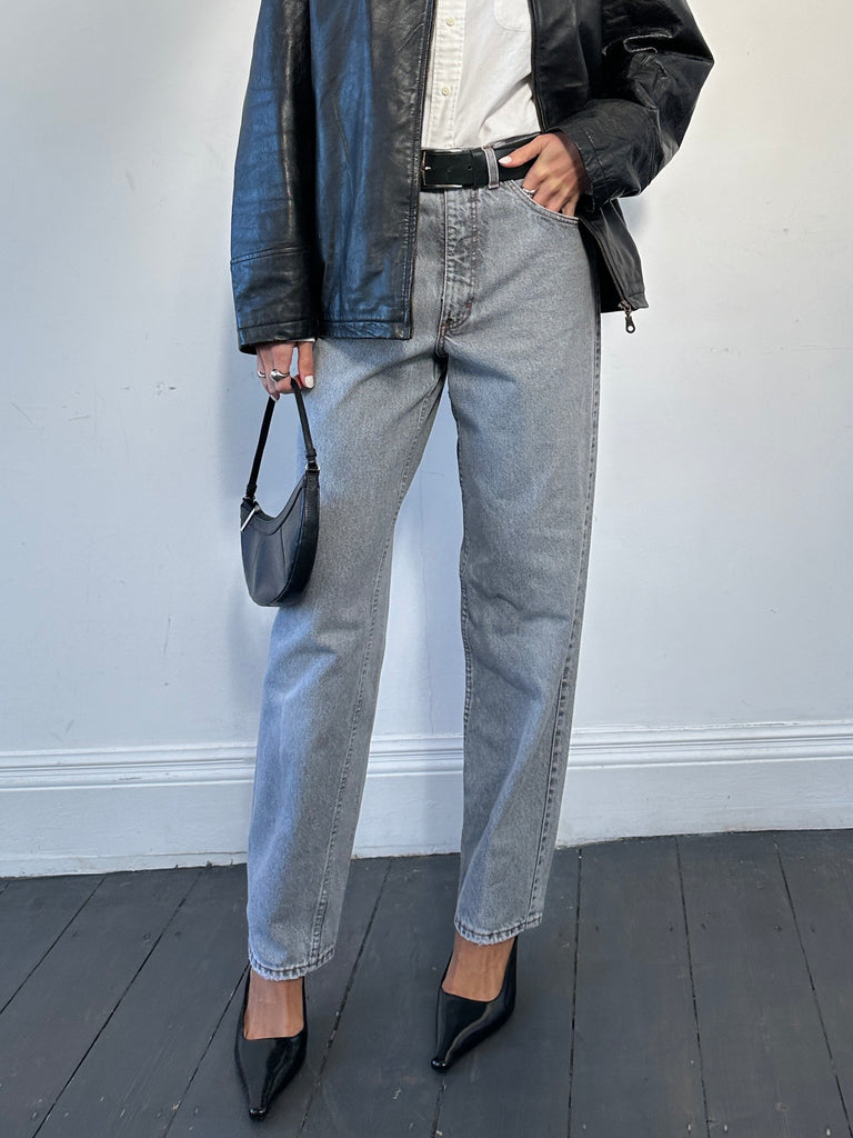 Vintage High Waisted Denim Jeans - W30 - SYLK