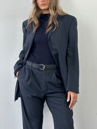 Vintage Wool Single Breasted Suit - 38R/W30 - SYLK