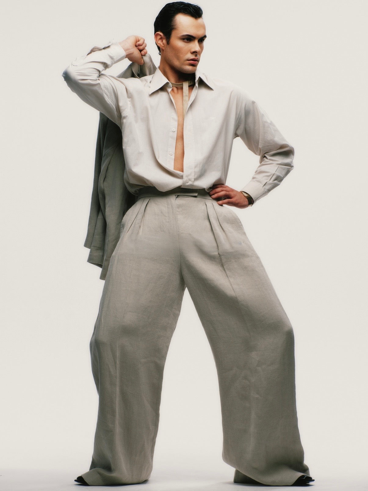 Christian Dior 2000s Cotton Logo Shirt - L/XL