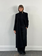 Vintage 1990s Wool Floor Length Coat - S/M - SYLK