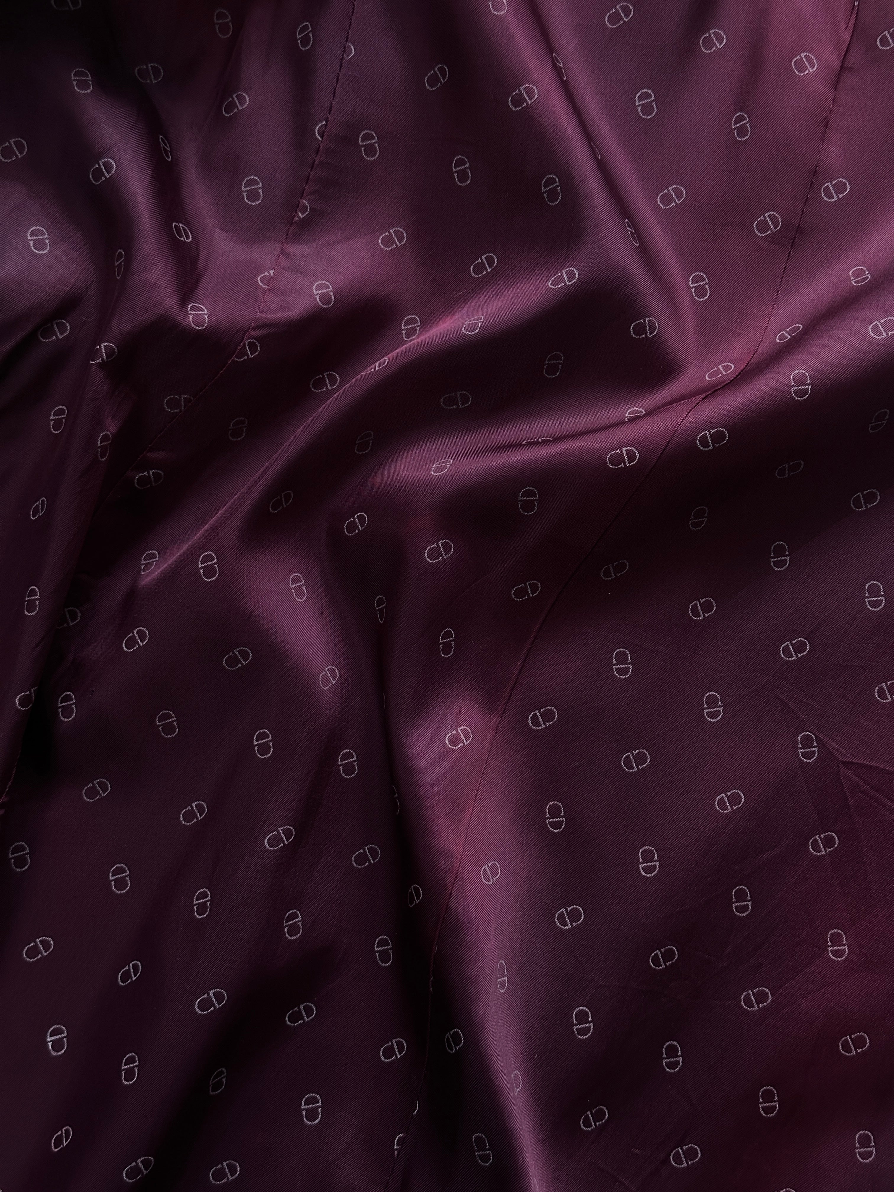 Christian Dior 1970s Pure Wool Single Breasted Coat - M - SYLK