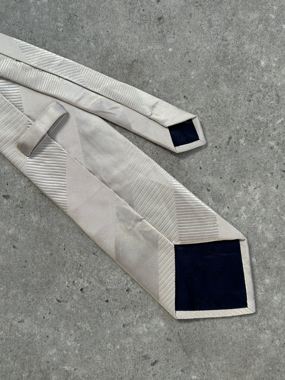Vintage 1990s Silk Striped Tie